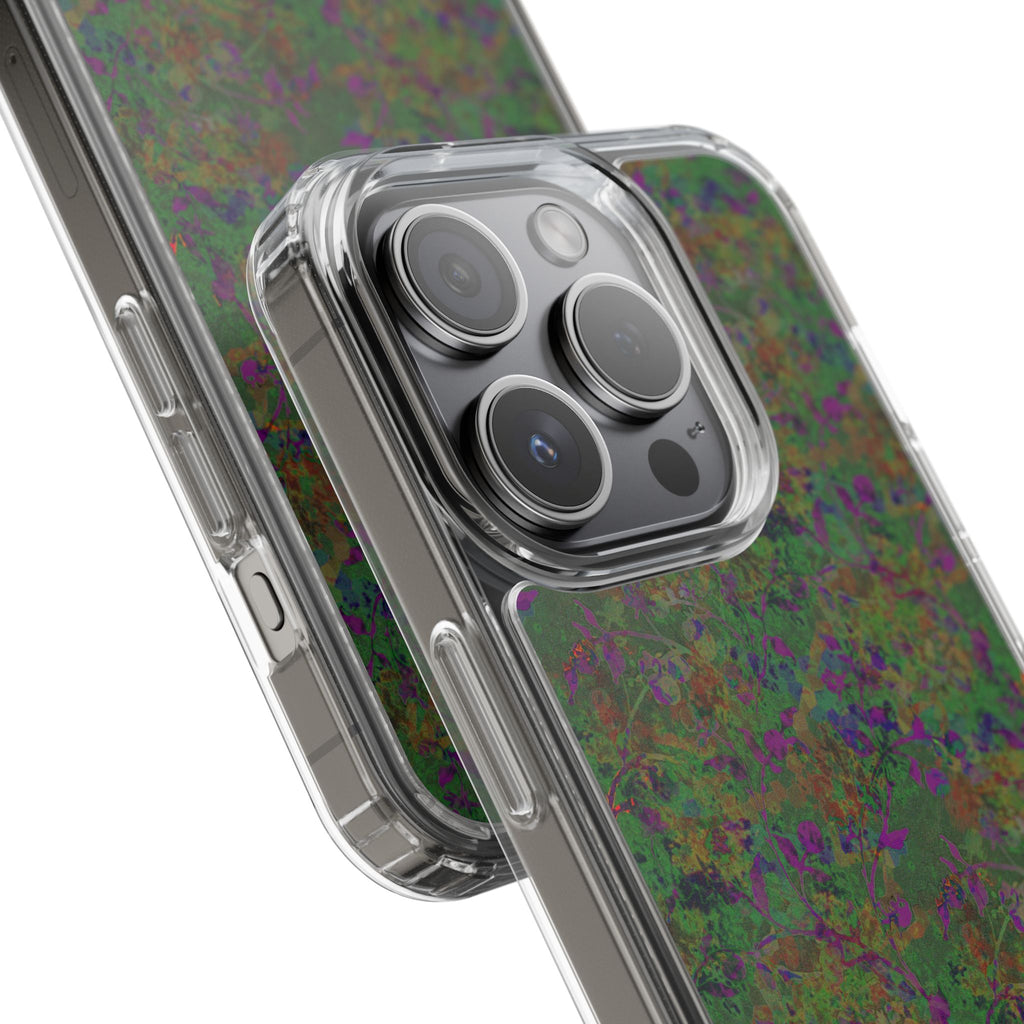 iPhone 15 Clear Case – Hidden Weave Series V3 No.24