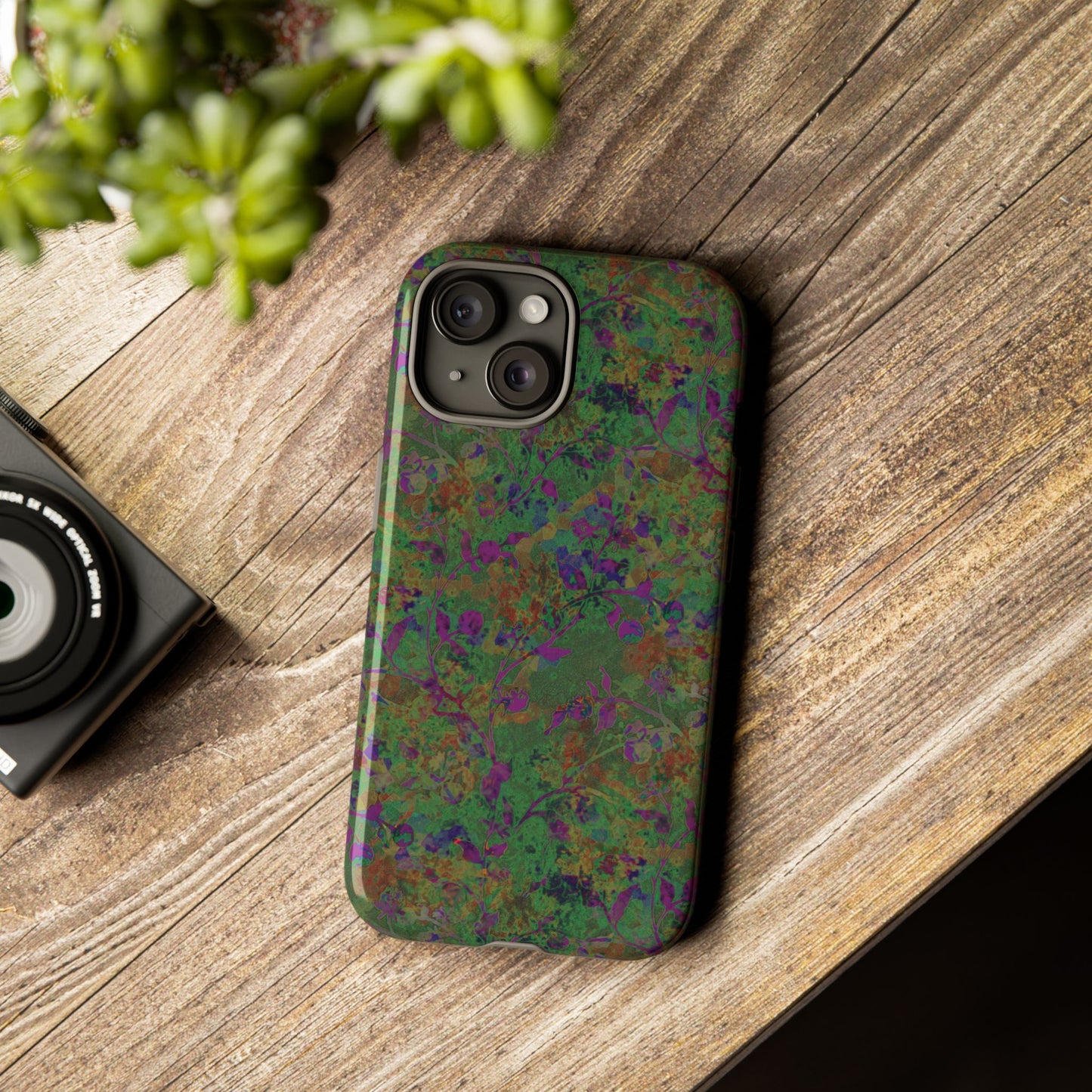 iPhone 15 Tough Cases - Hidden Weave Series V3 No.24