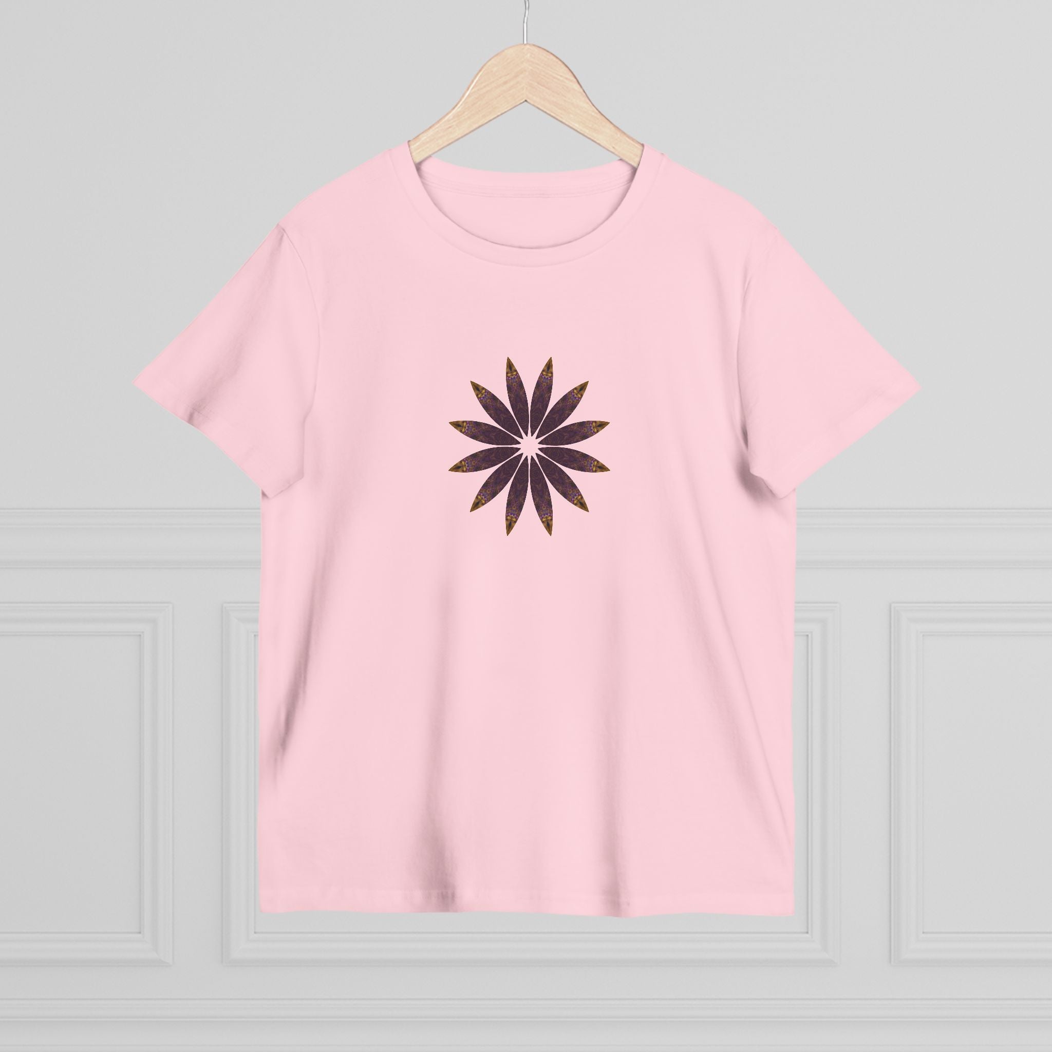 Women’s Maple Tee - Love Light Mandalas No.2