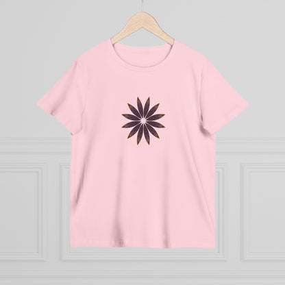 Women’s Maple Tee - Love Light Mandalas No.2