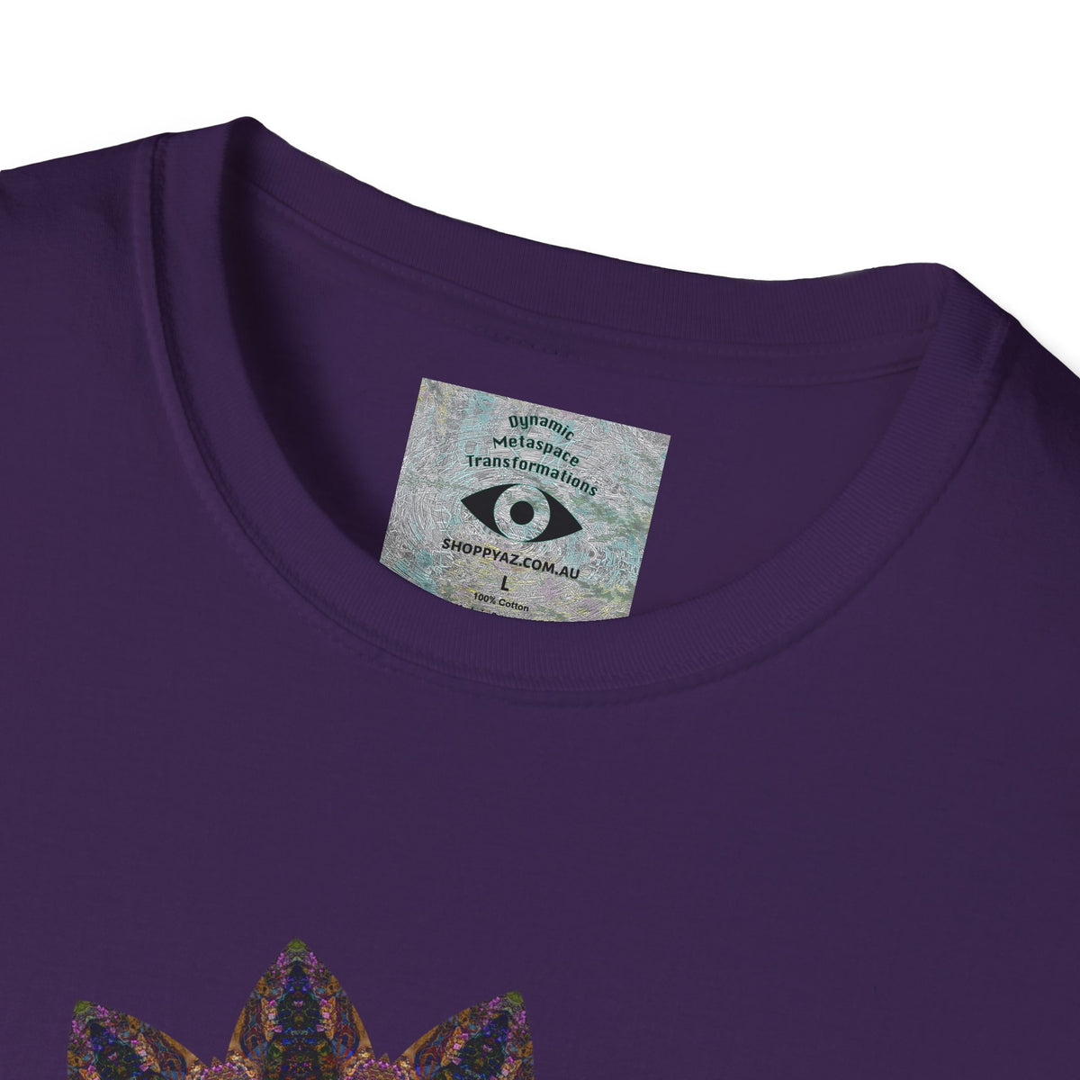 Unisex Softstyle T-Shirt - Love Light Mandalas No.8