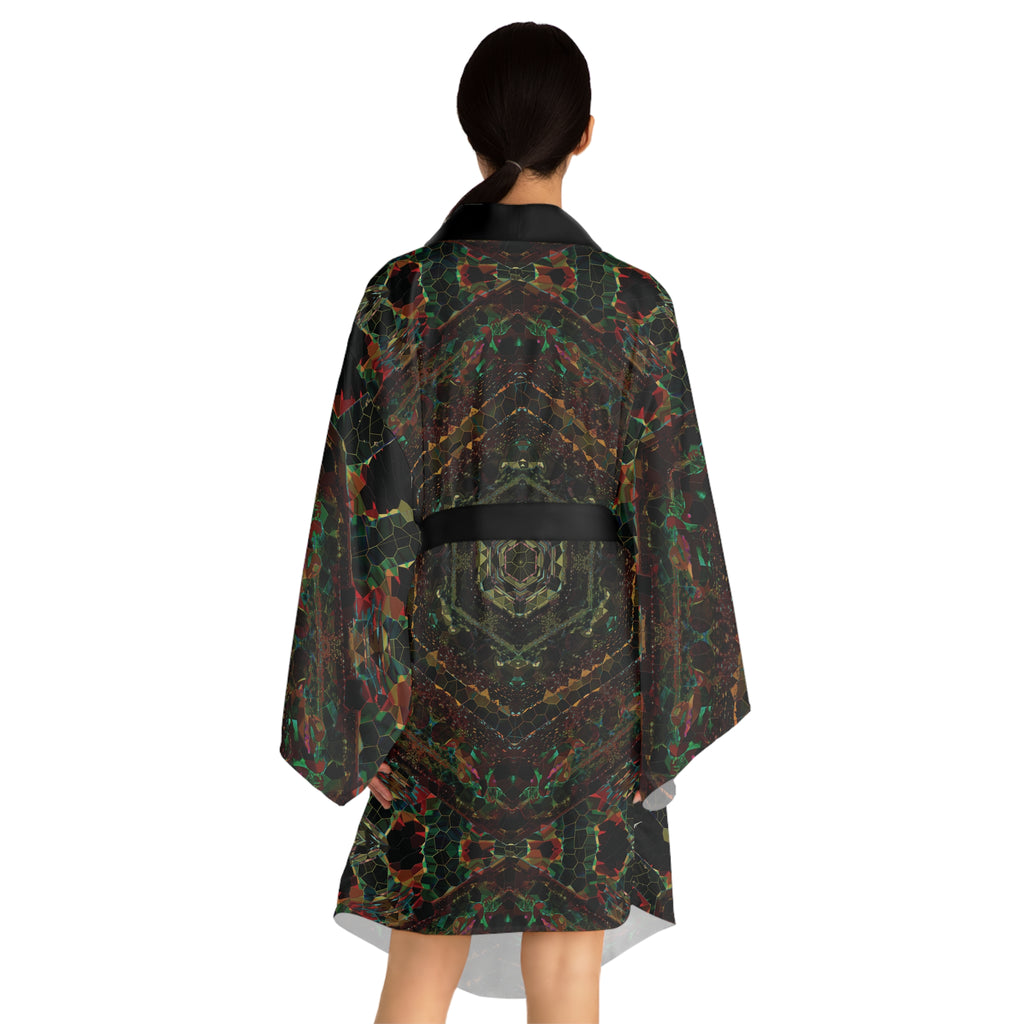 Long Sleeve Kimono Robe - DK Series No.14