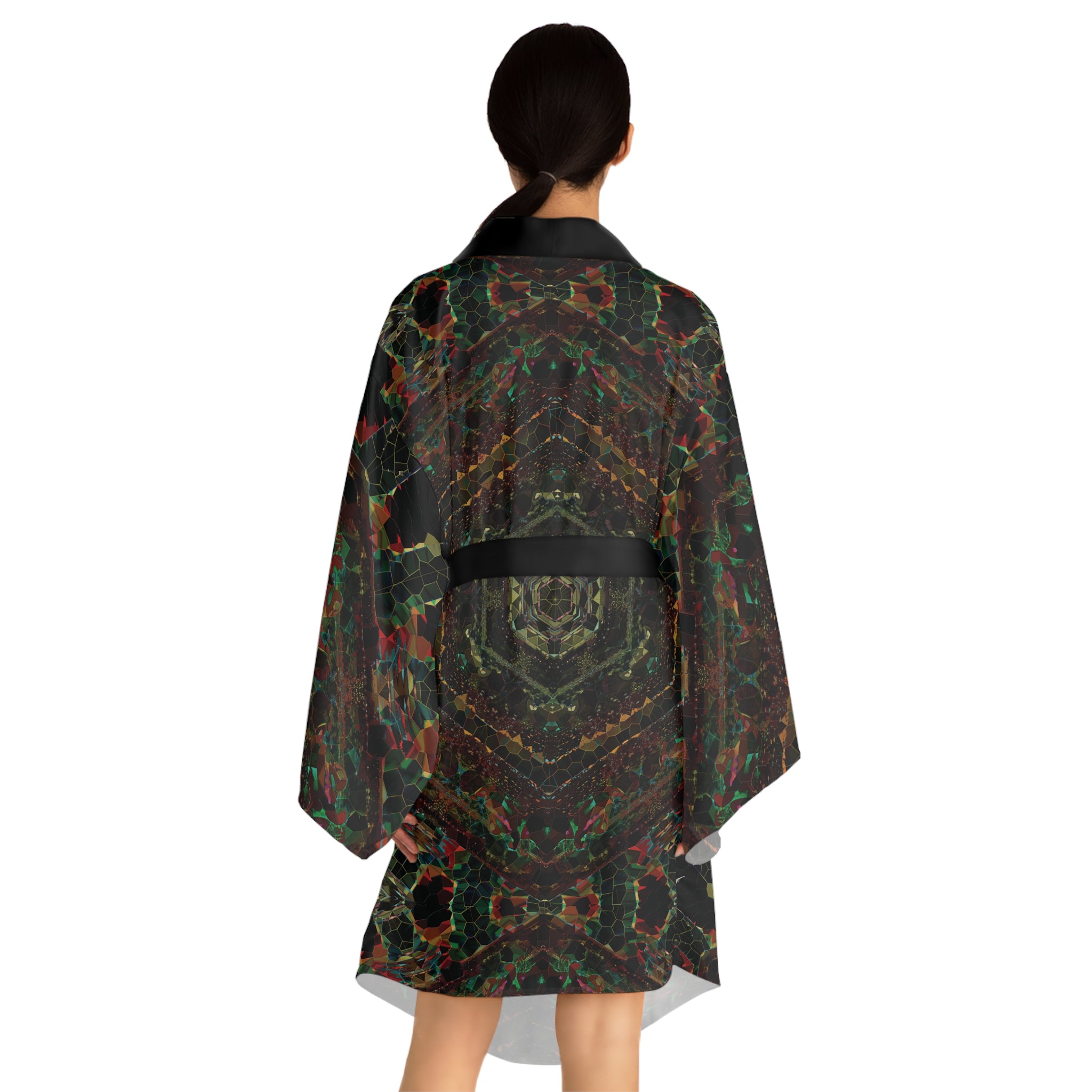 Long Sleeve Kimono Robe - DK Series No.14