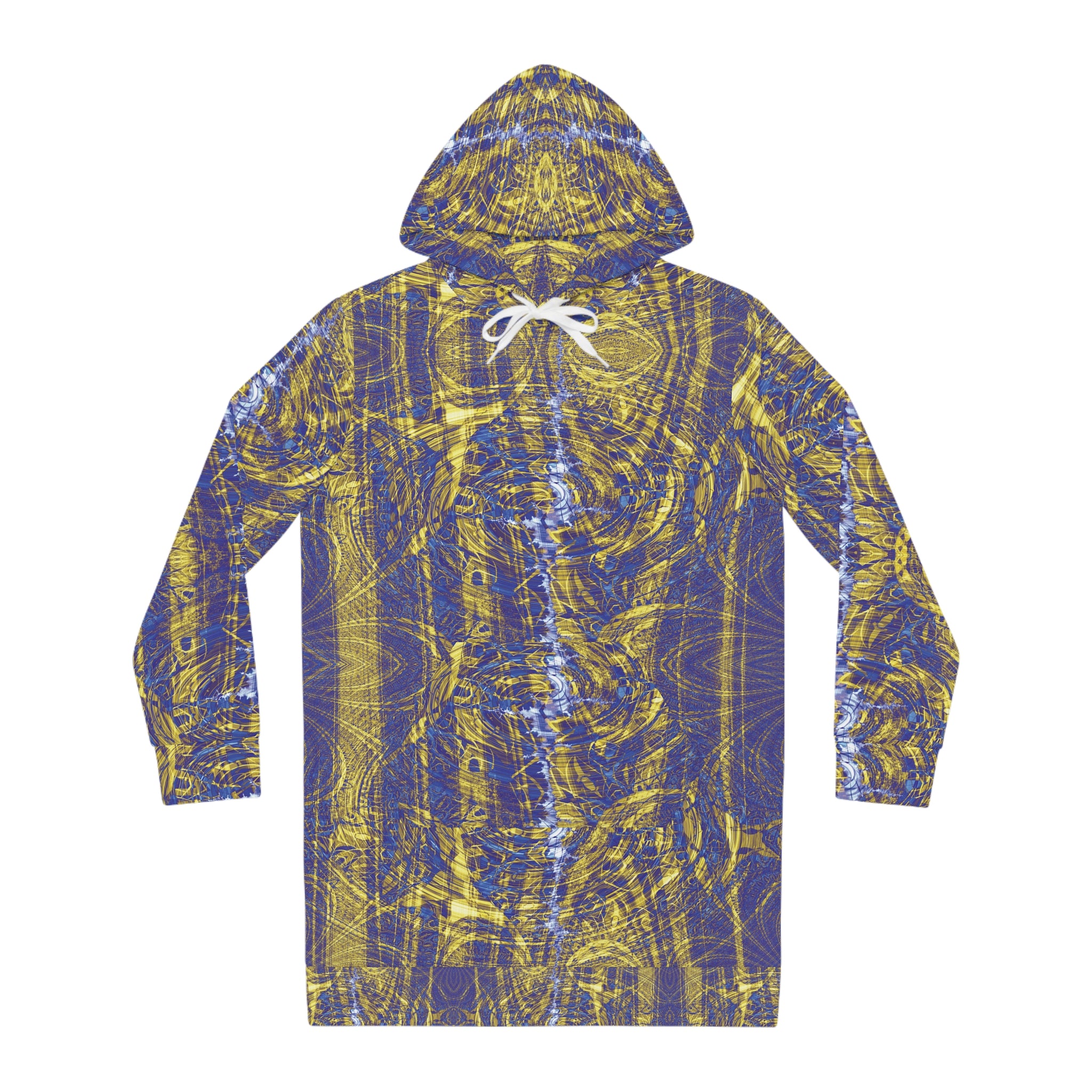 Women's Hoodie Dress - Love Light Fractals No.1