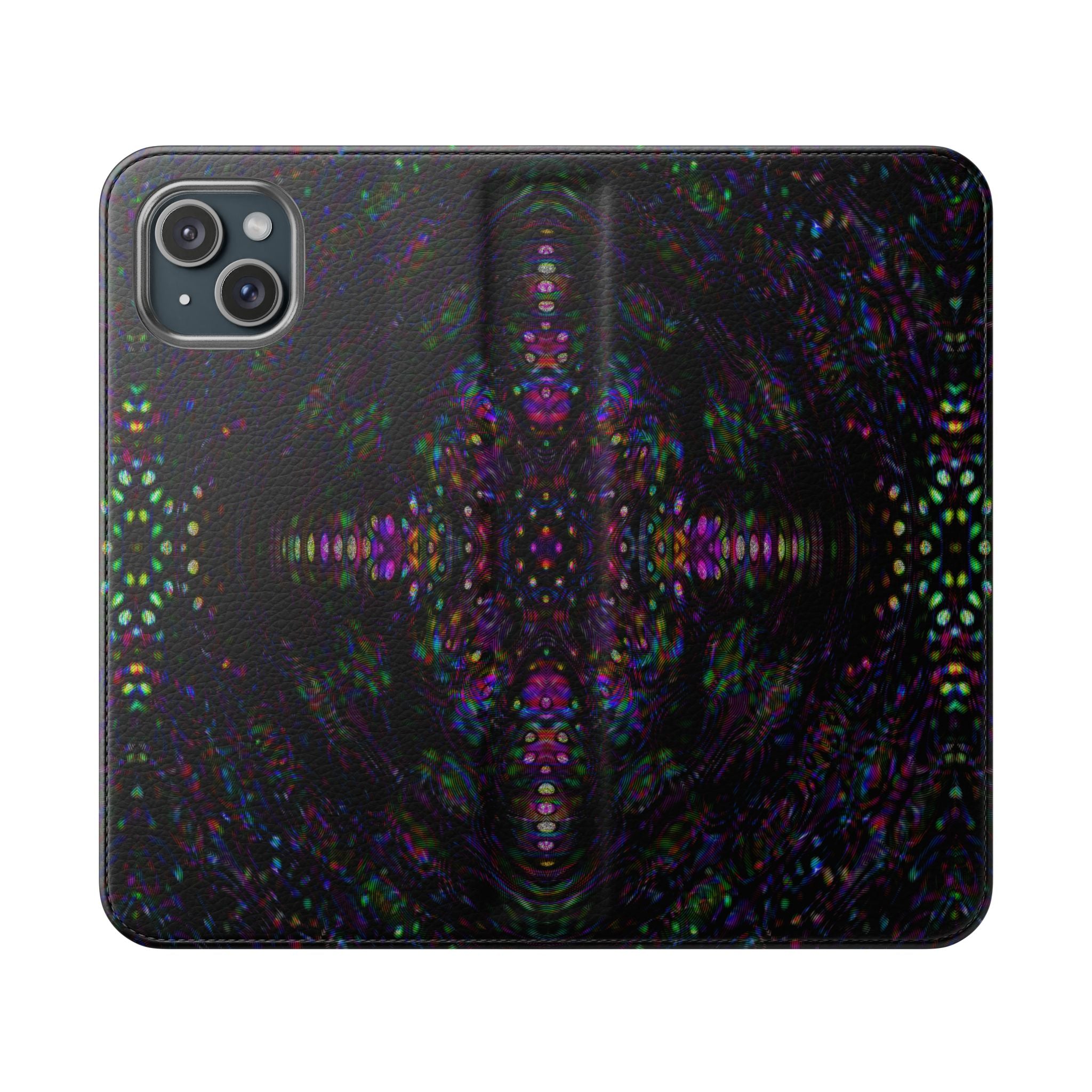iPhone 15 Flip Case - DMT Scribe Tiles No.3