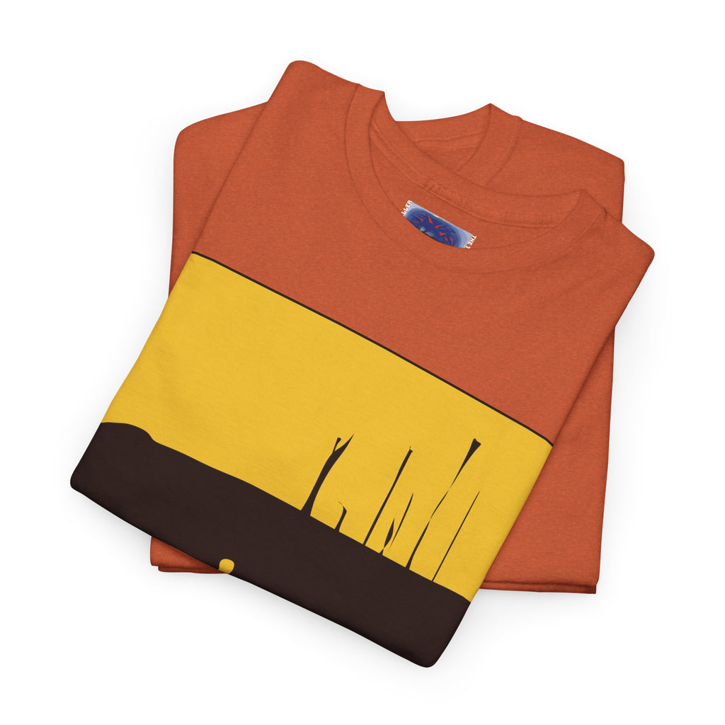 Unisex Heavy Cotton Tee - The Traveller Series (Fire)
