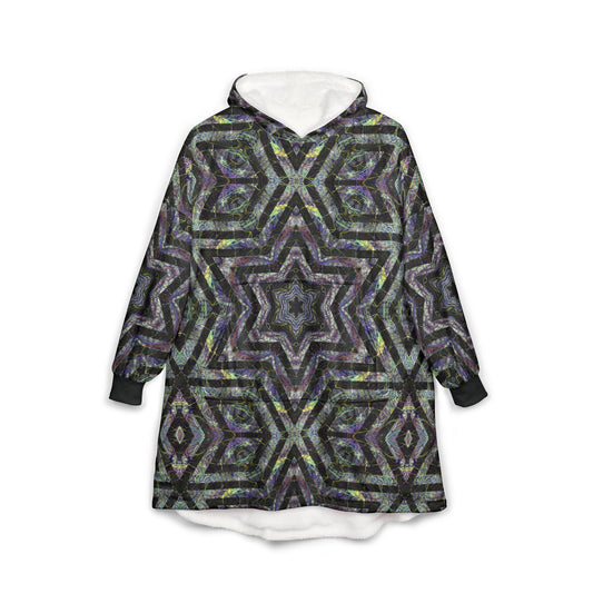Unisex Hooded Blanket - Kaleidoscope P5 No. 5