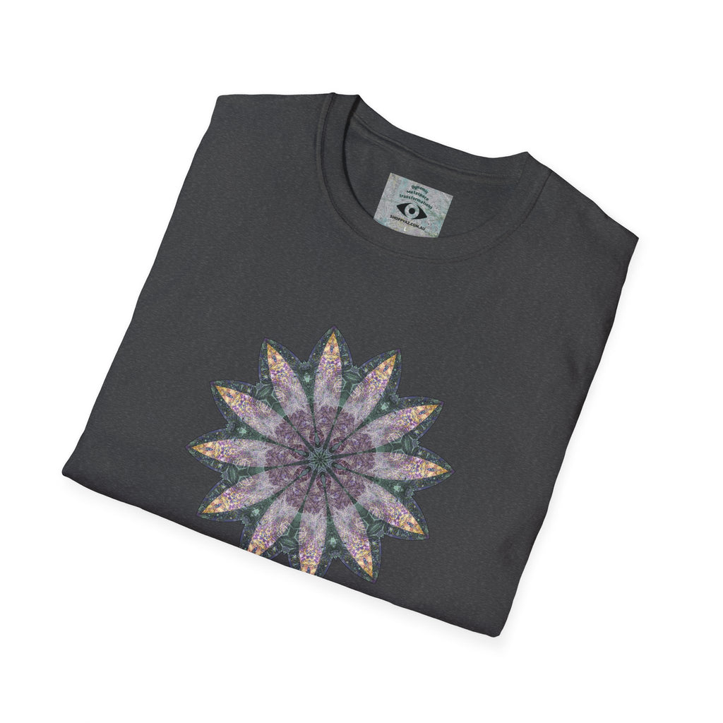 Unisex Softstyle T-Shirt - Love Light Mandalas No.21
