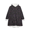Unisex Hooded Blanket - P5 Kaleidoscopic No. 14