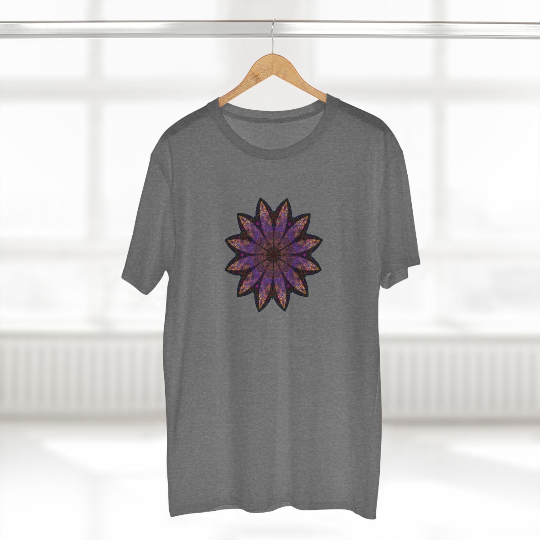Men's Staple Tee - Love Light Mandalas No.23