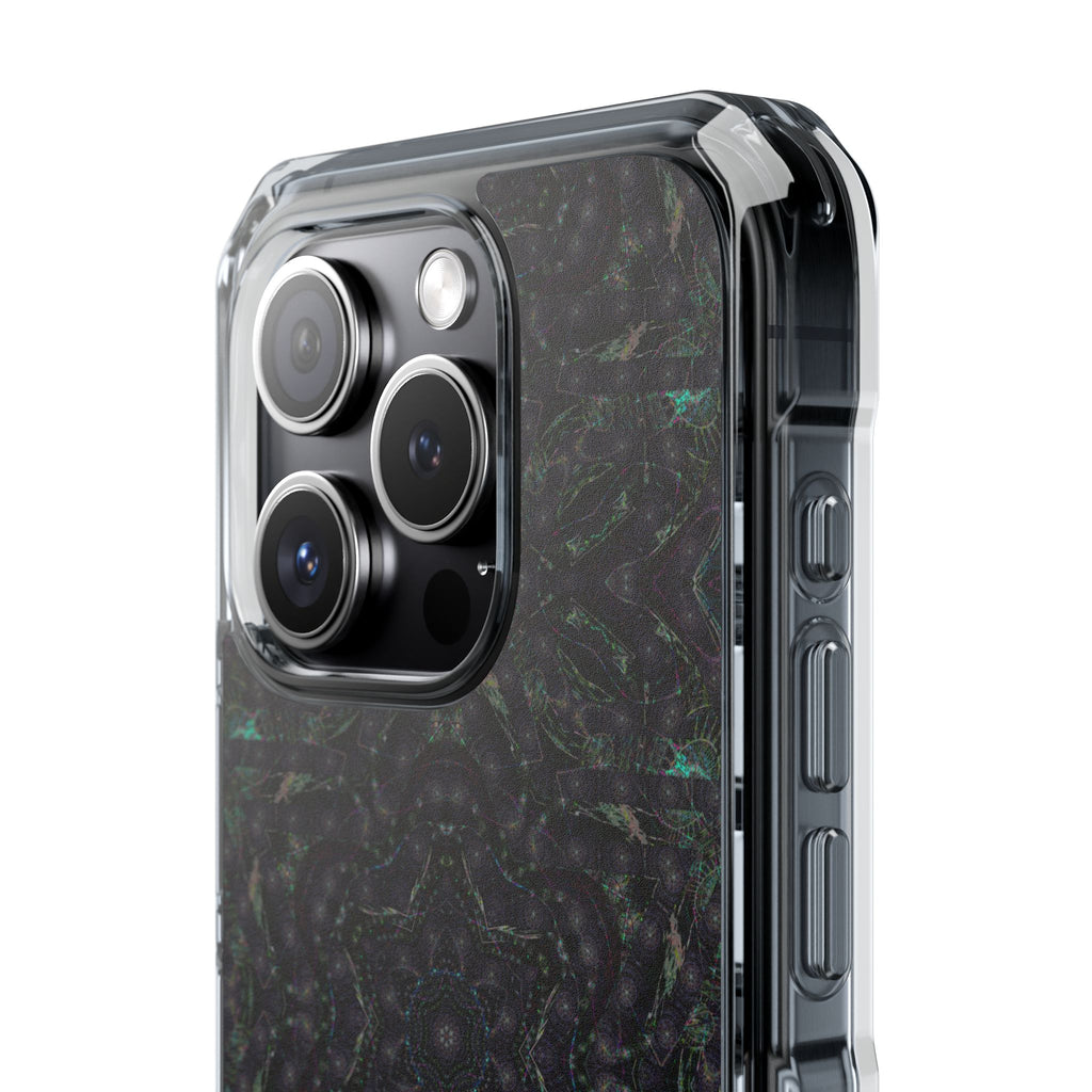 iPhone 15 Magnetic Clear Impact Case - P5 Kaleidoscopic No.31
