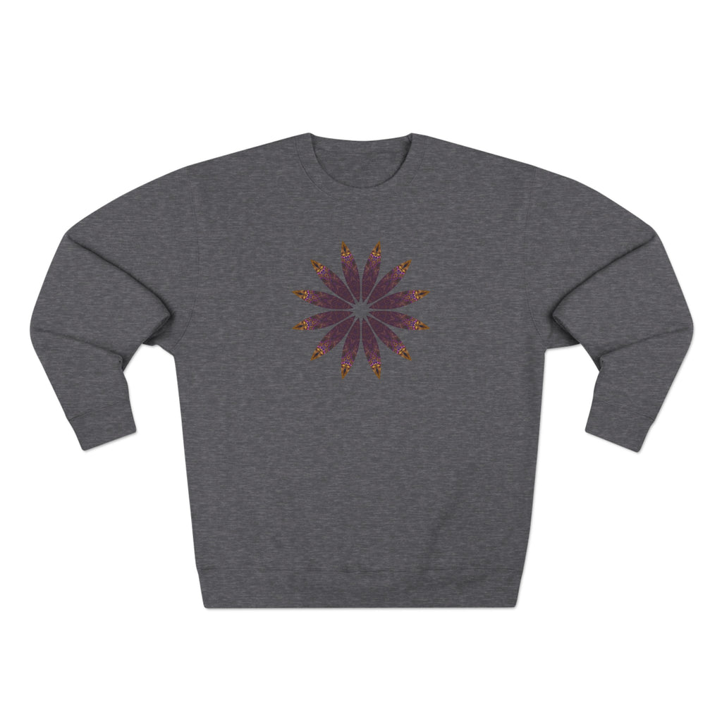 Unisex Crewneck Sweatshirt - Love Light Mandalas No.2