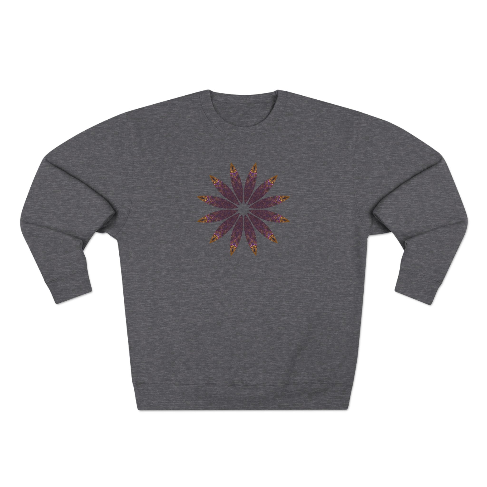 Unisex Crewneck Sweatshirt - Love Light Mandalas No.2