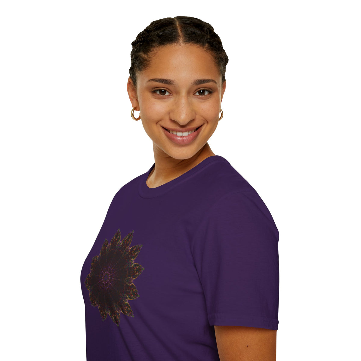 Unisex Softstyle T-Shirt - Love Light Mandalas No.12
