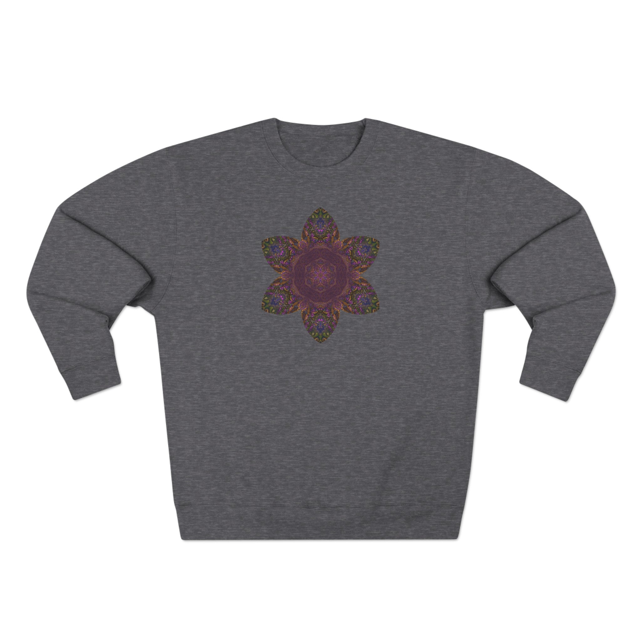 Unisex Crewneck Sweatshirt - Love Light Mandalas No.3