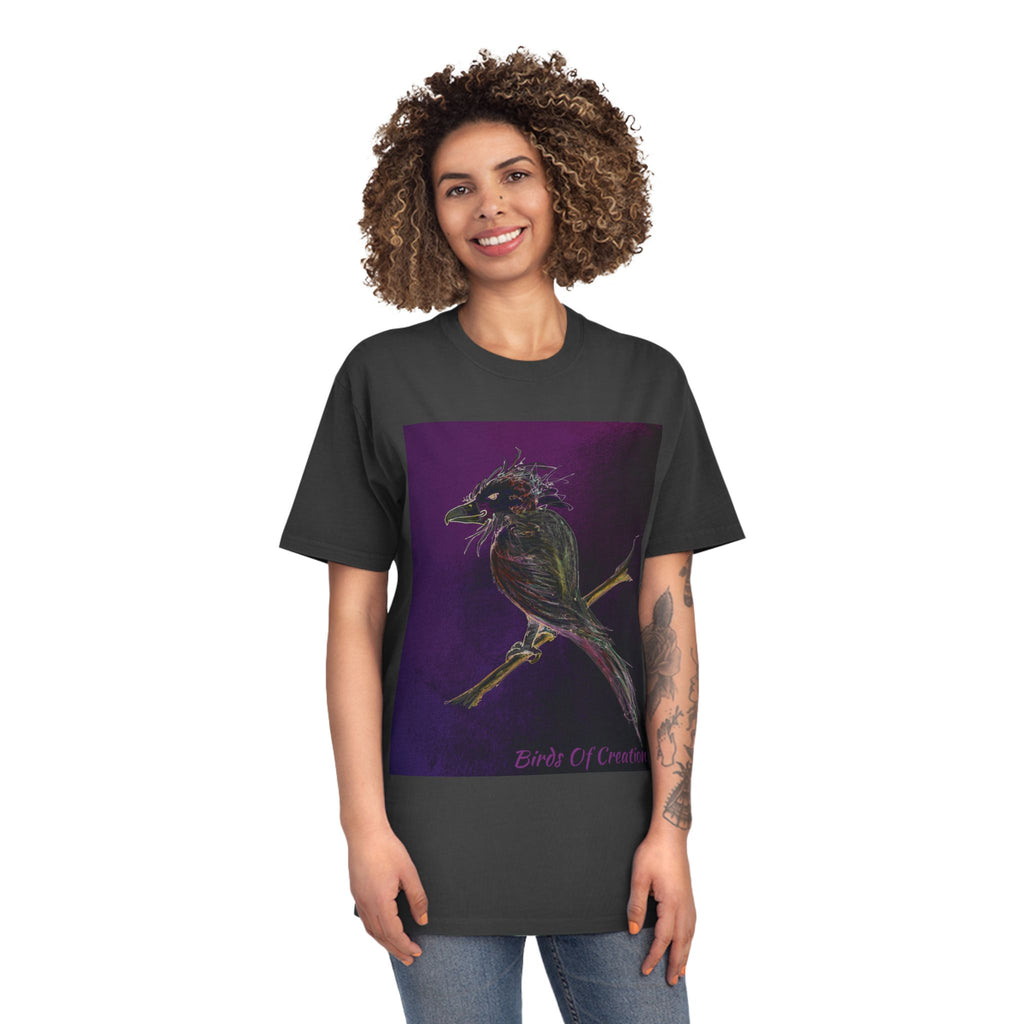 Unisex Faded Shirt - Birds Of Creation No.1