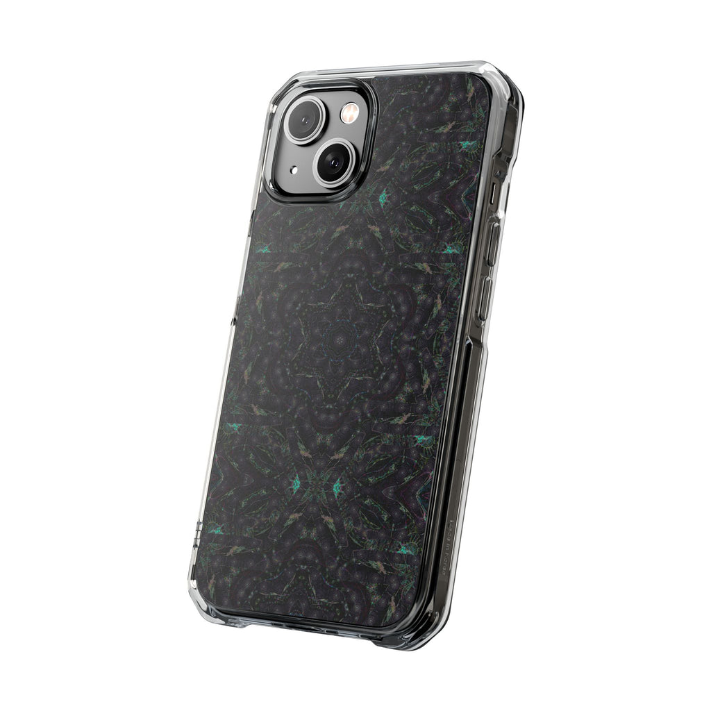 iPhone 14 Magnetic Clear Impact Case - P5 Kaleidoscopic No.31