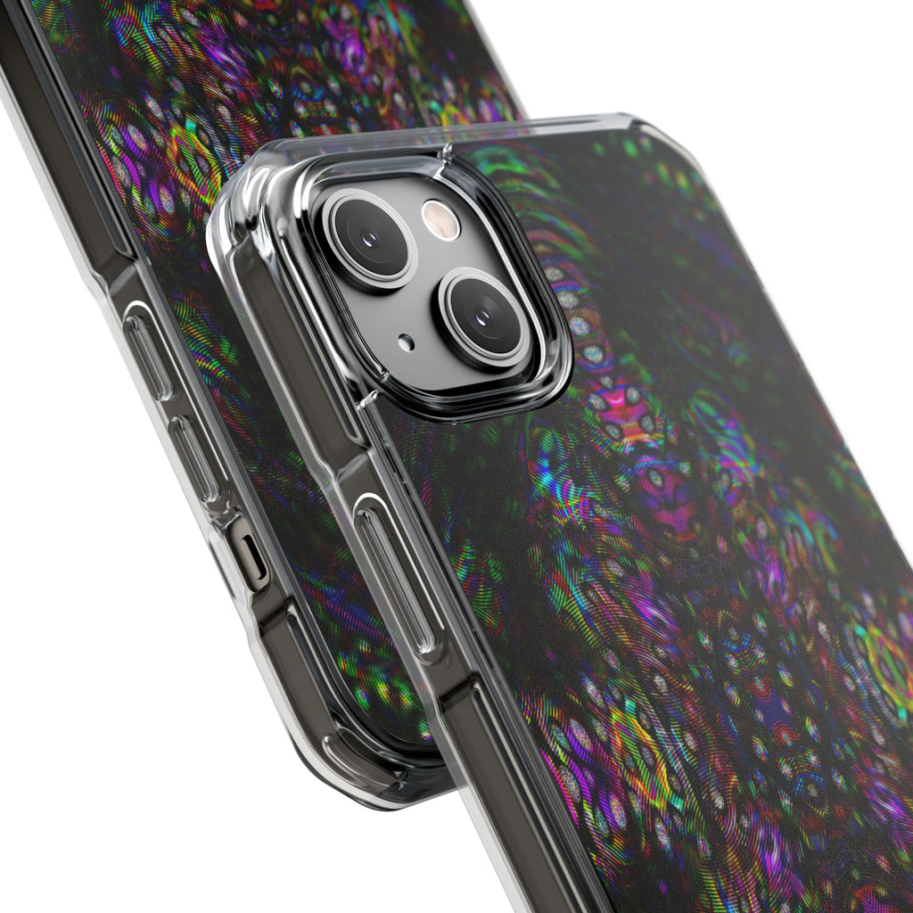 iPhone 14 Magnetic Clear Impact Case - DMT Scribe Tiles No.2