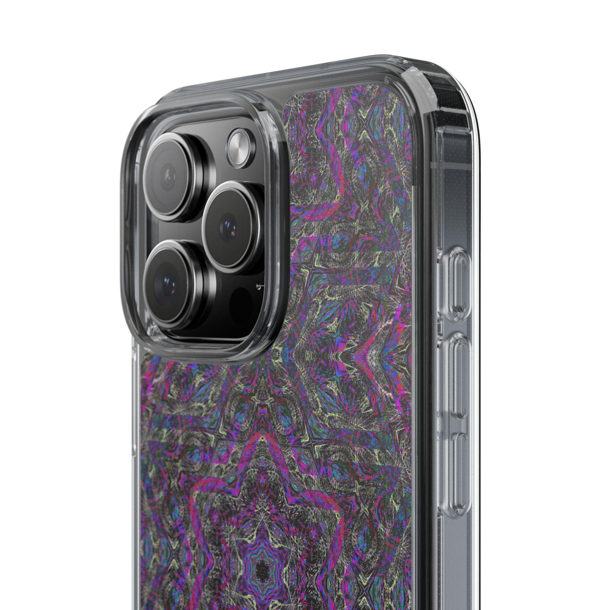 iPhone 16 Clear Case – P5 Kaleidoscopic No.33