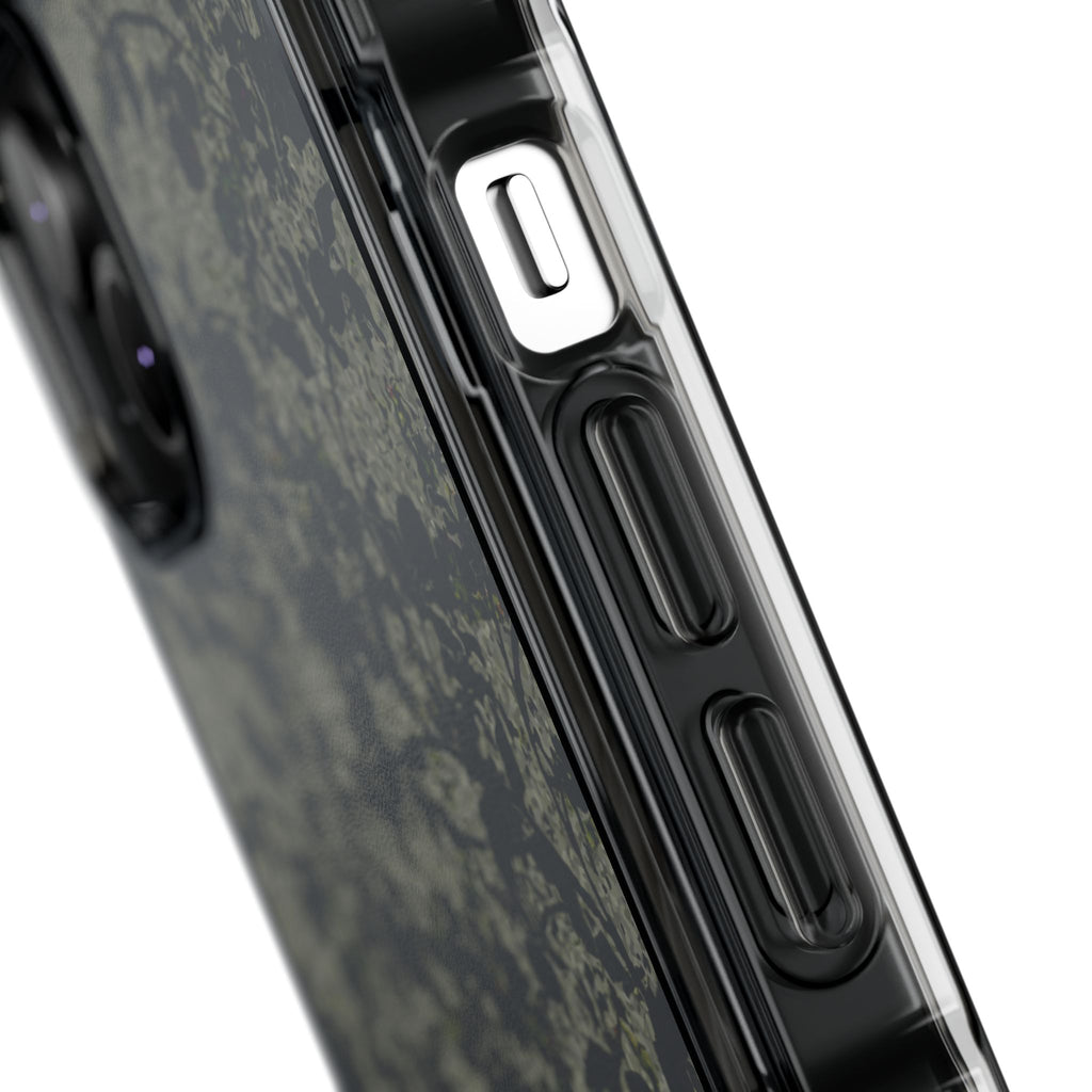 iPhone 14 Magnetic Clear Impact Case - Hidden Weave Series V3 No.25