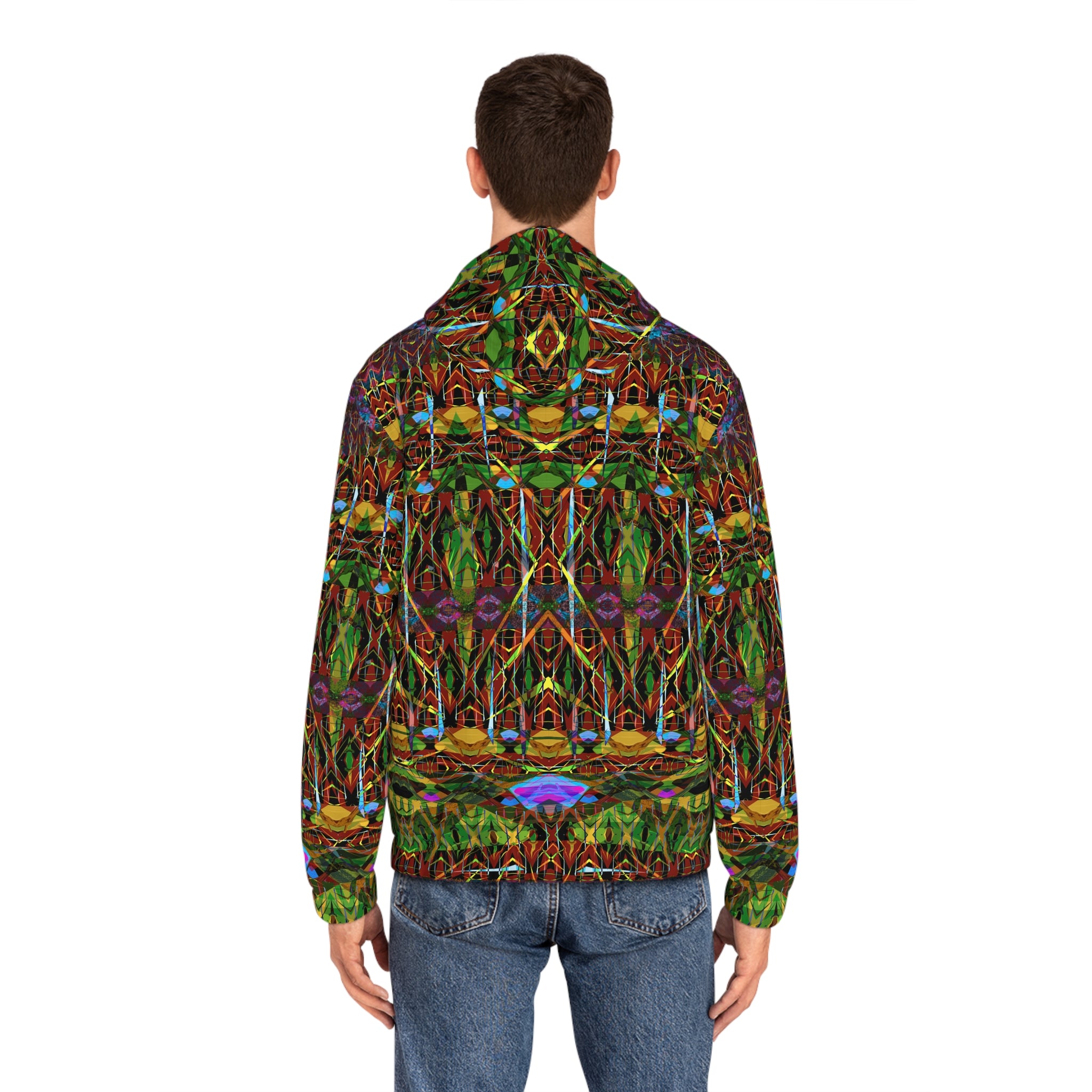 Men's Full-Zip Hoodie - Mandala Series No.5