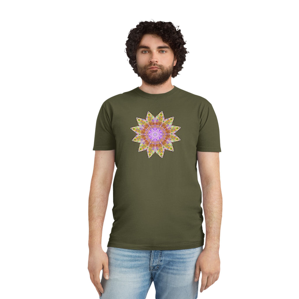 Unisex Faded Shirt - Love Light Mandalas No.14