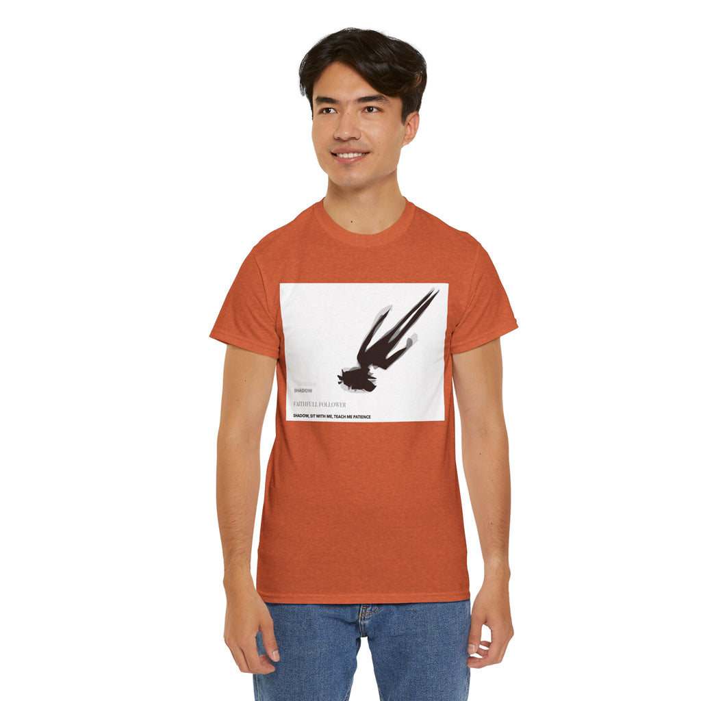 Unisex Heavy Cotton Tee - The Traveller Series (Shadow)