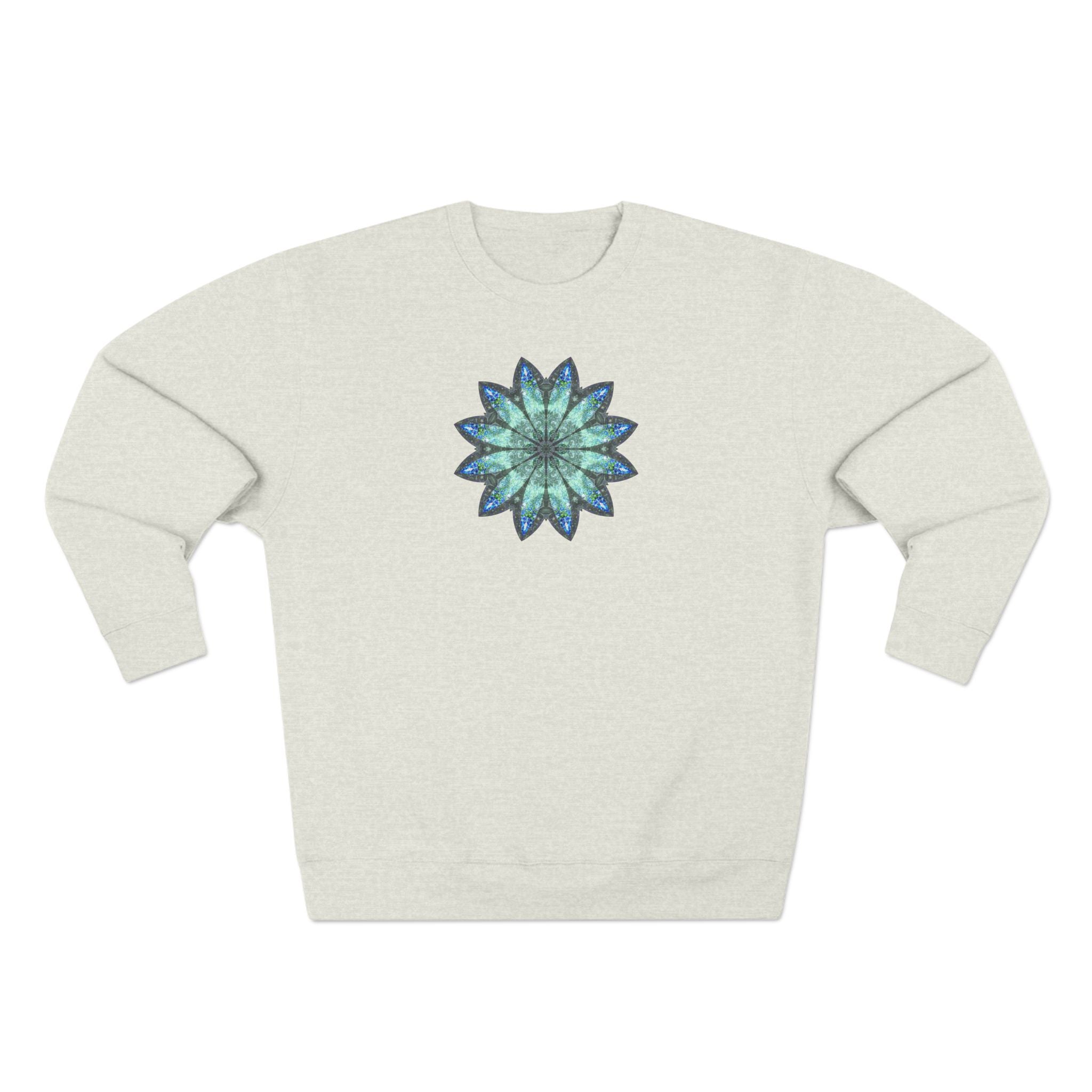 Unisex Crewneck Sweatshirt - Love Light Mandalas No.20