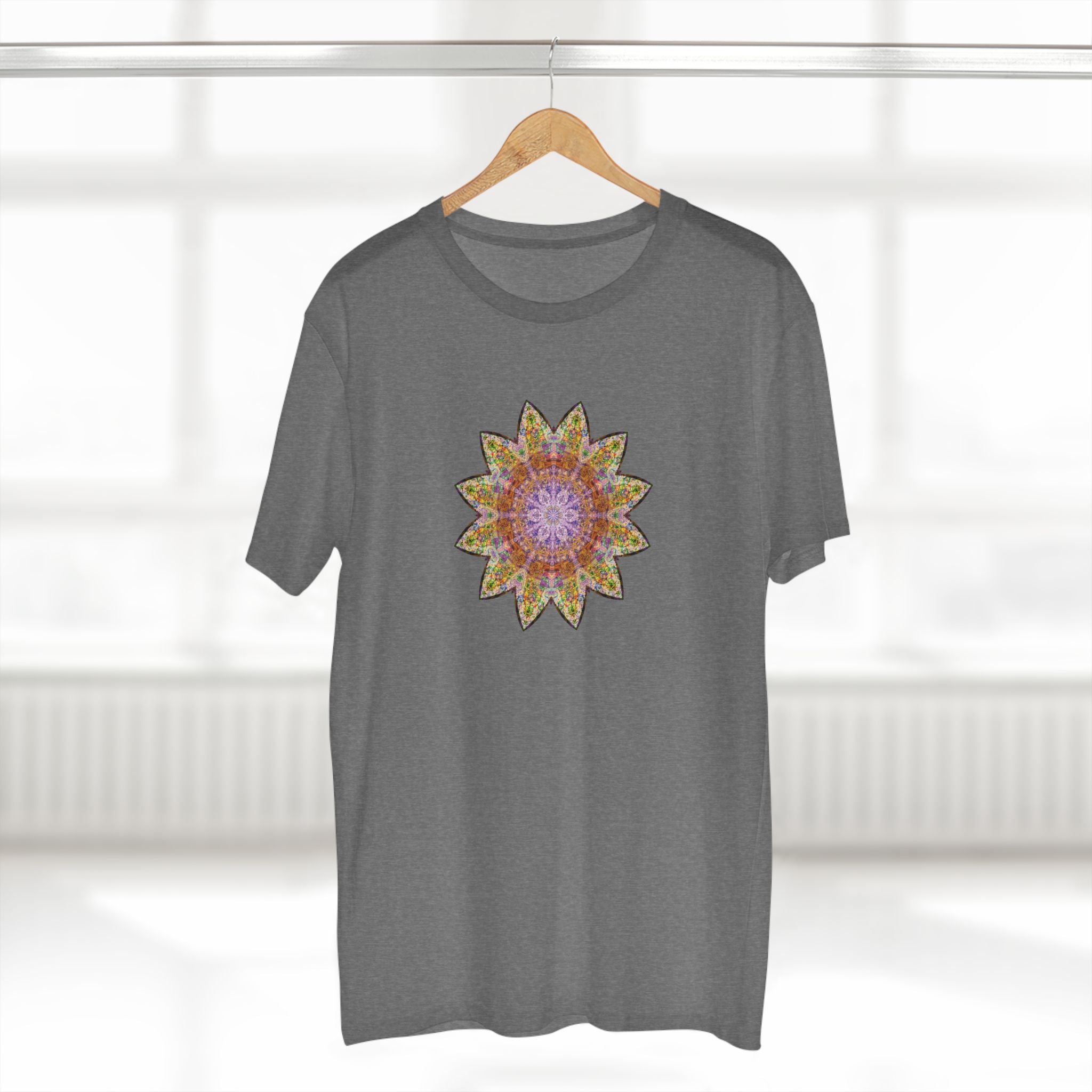 Men's Staple Tee - Love Light Mandalas No.14
