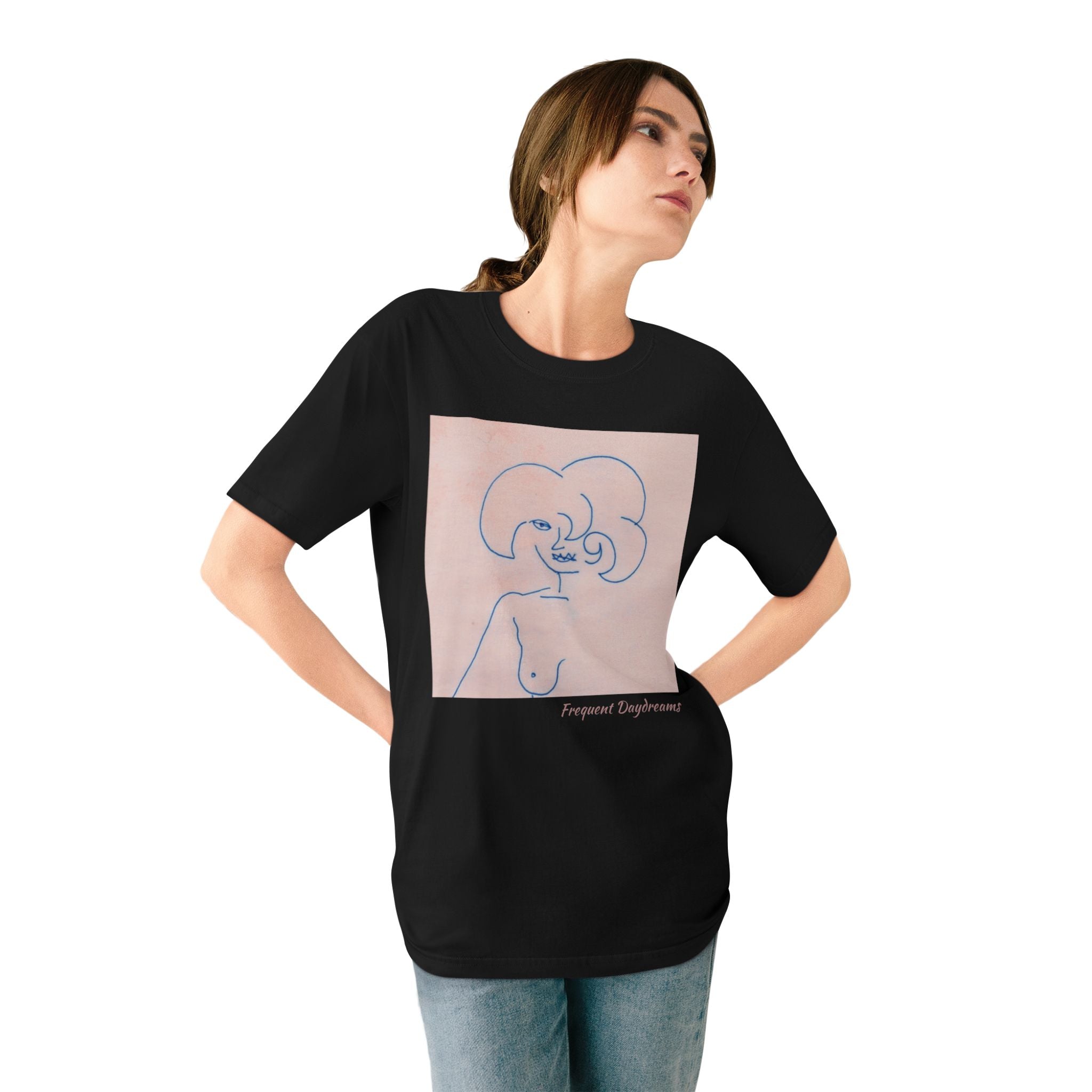 Organic Staple T-shirt - Frequent Daydreams Sketch No.45