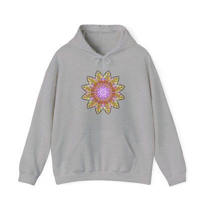 Unisex Heavy Blend™ Hooded Sweatshirt - Love Light Mandalas No.14