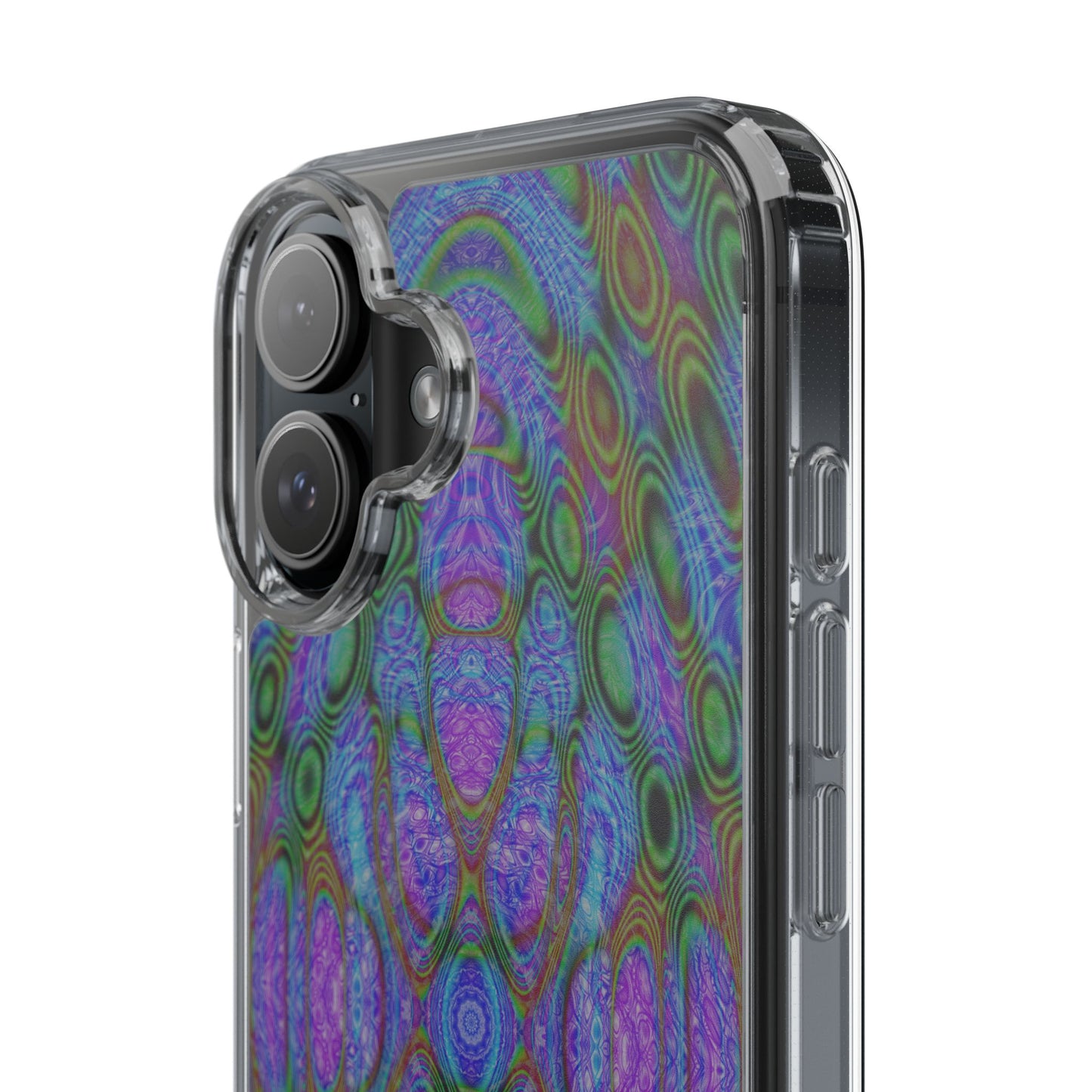 iPhone 16 Clear Case – DMT Seer No.17