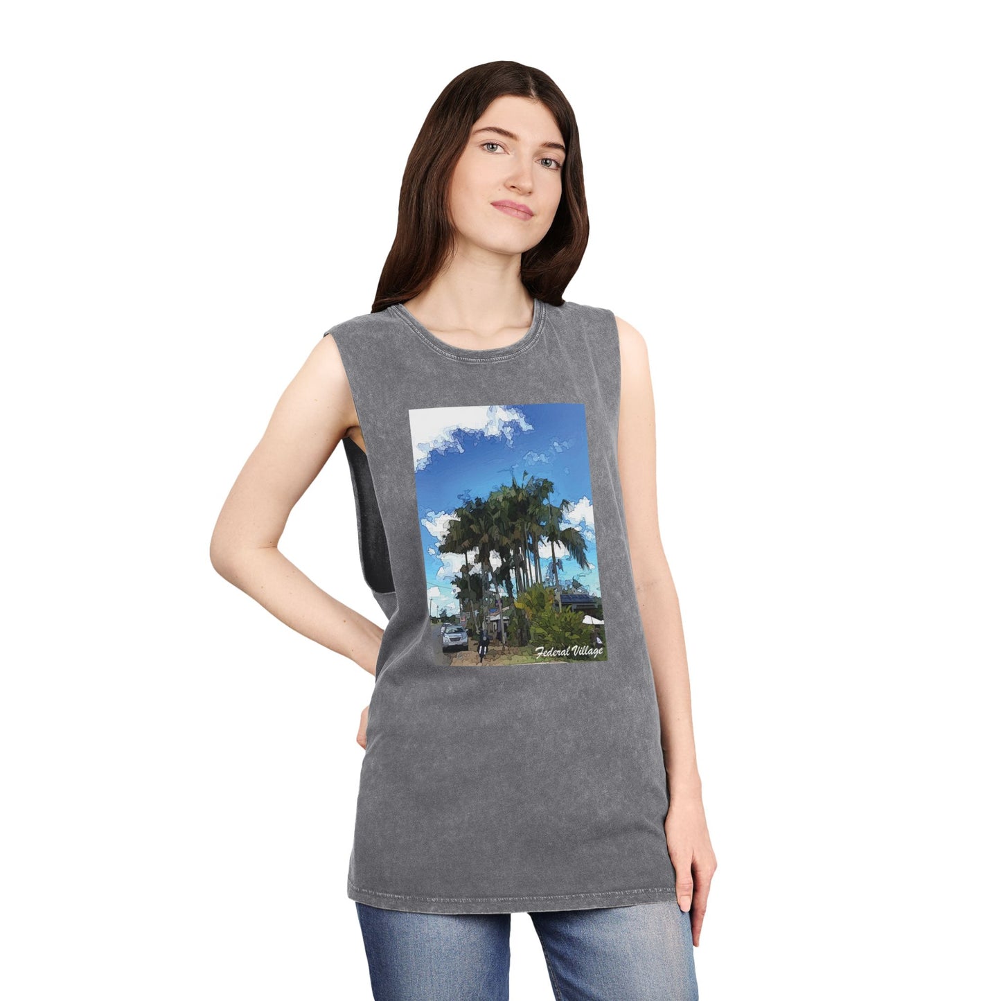 Unisex Stonewash Tank Top - Federal Village