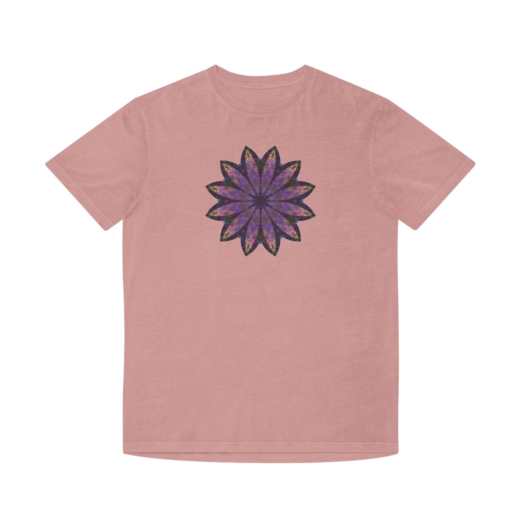 Unisex Faded Shirt - Love Light Mandalas No.24
