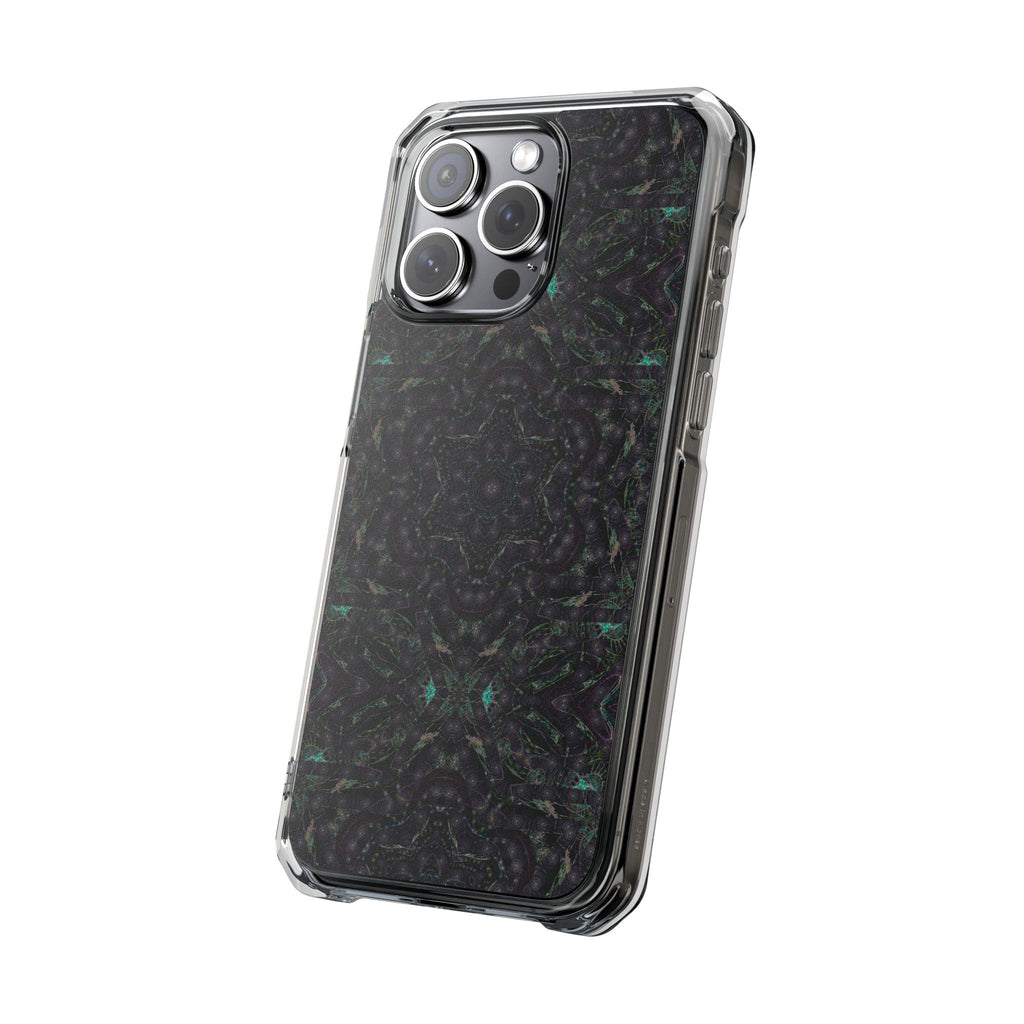 iPhone 15 Magnetic Clear Impact Case - P5 Kaleidoscopic No.31