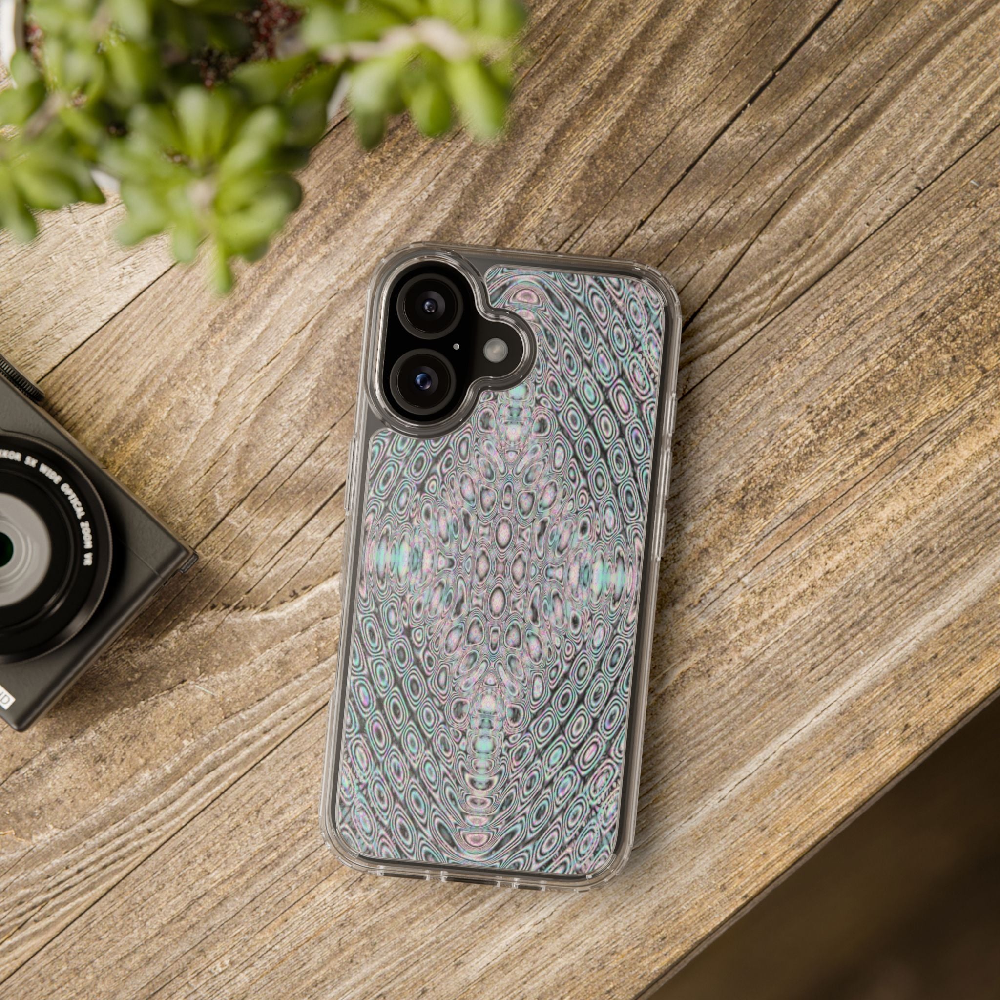 iPhone 16 Clear Case – DMT Seer No.13
