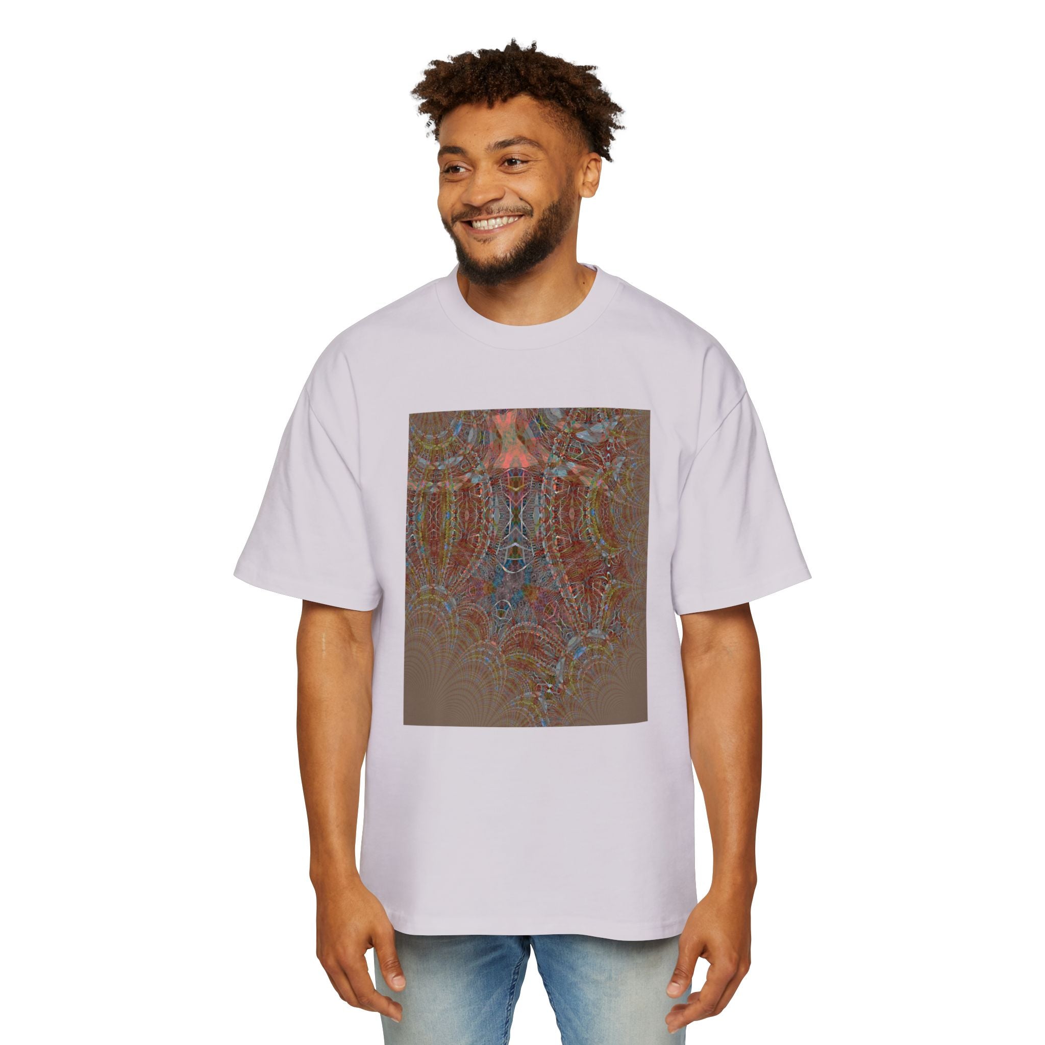 Men's Heavy Oversized Tee - YC02 Series No.4
