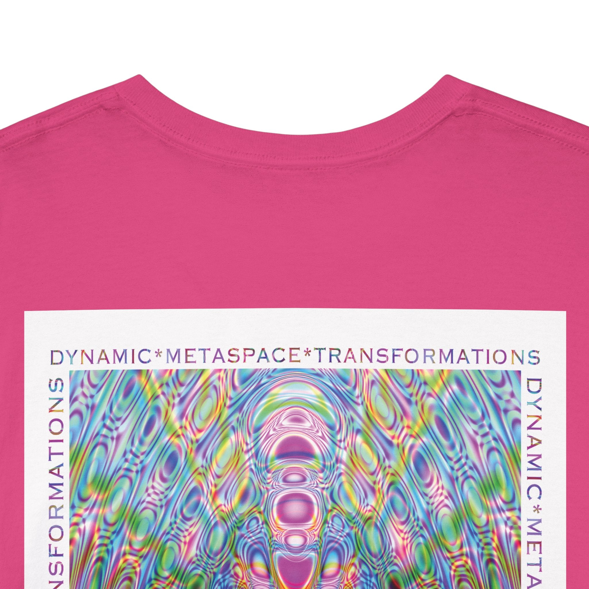 Unisex Heavy Cotton Tee (Back) - DMT Seer No.2