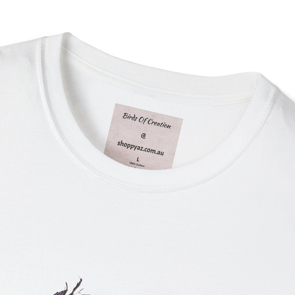 Unisex Softstyle T-Shirt - Birds Of Creation No.1