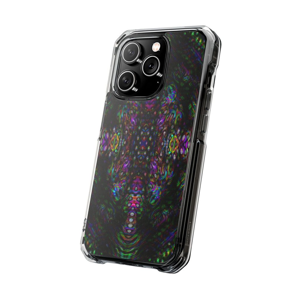 iPhone 14 Magnetic Clear Impact Case - DMT Scribe Tiles No.2