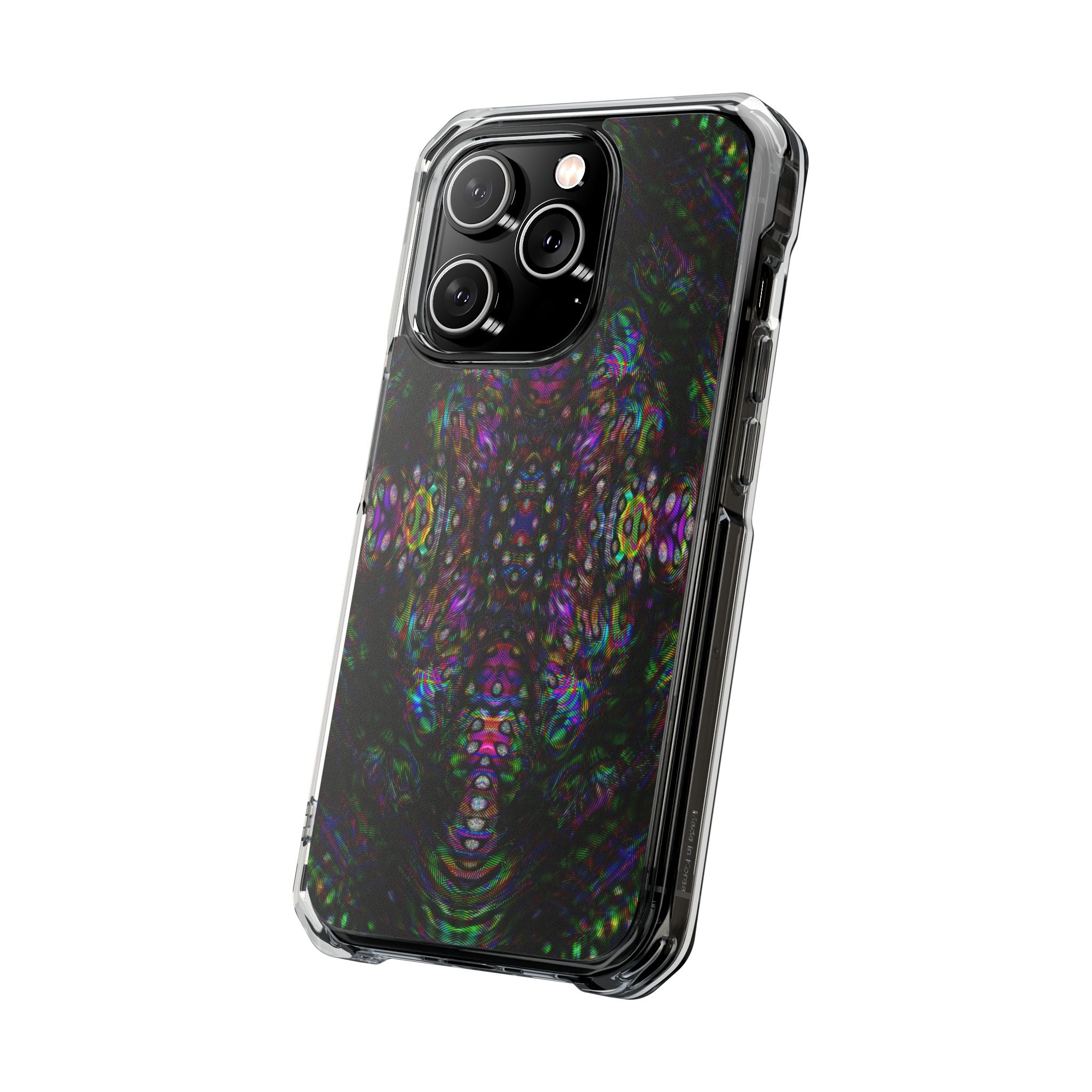 iPhone 14 Magnetic Clear Impact Case - DMT Scribe Tiles No.2