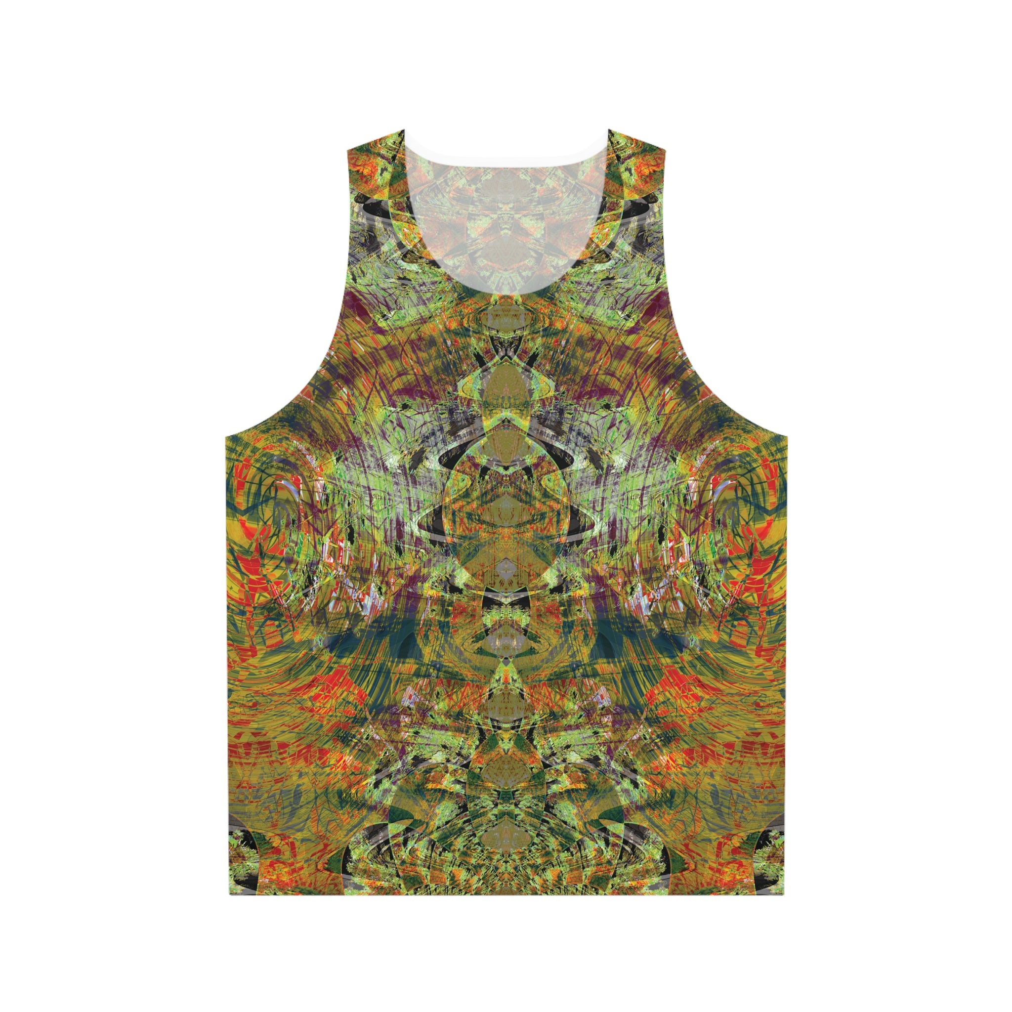 Unisex Tank Top - Love Light Fractals No.4