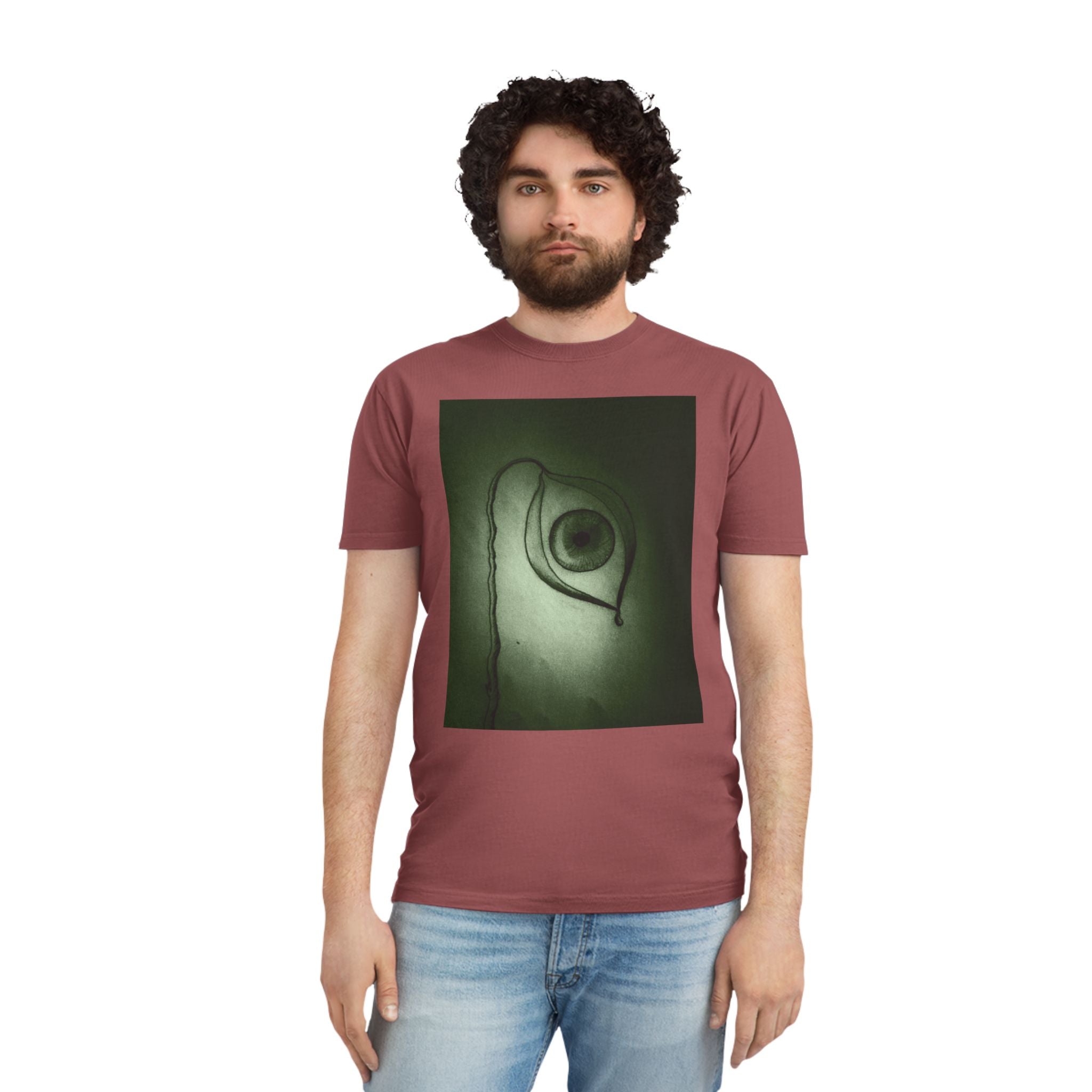 Unisex Faded Shirt - Eye Plants No.2