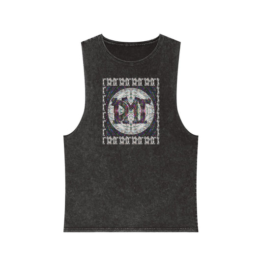 Unisex Stonewash Tank Top - DMT Scribe No.10