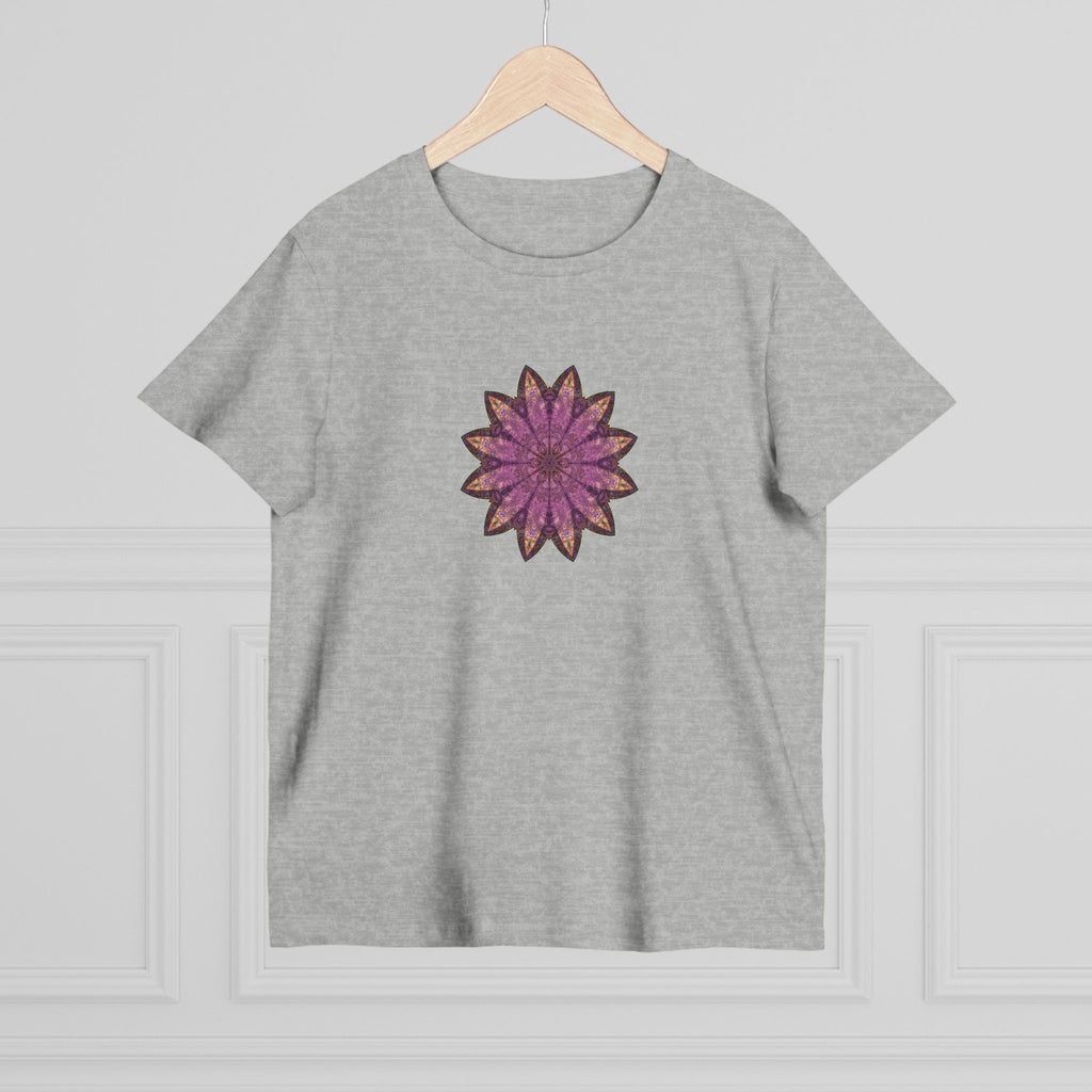 Women’s Maple Tee - Love Light Mandalas No.16