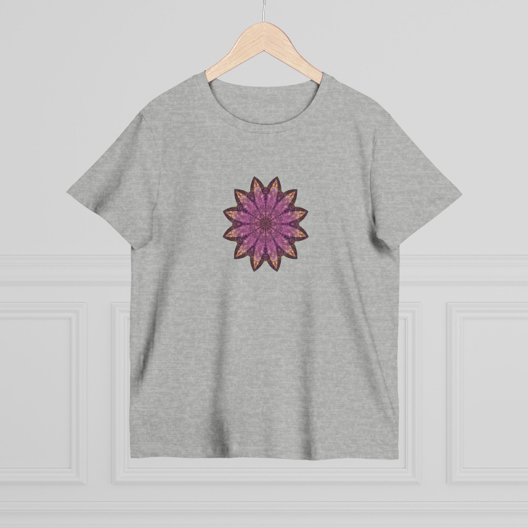 Women’s Maple Tee - Love Light Mandalas No.16