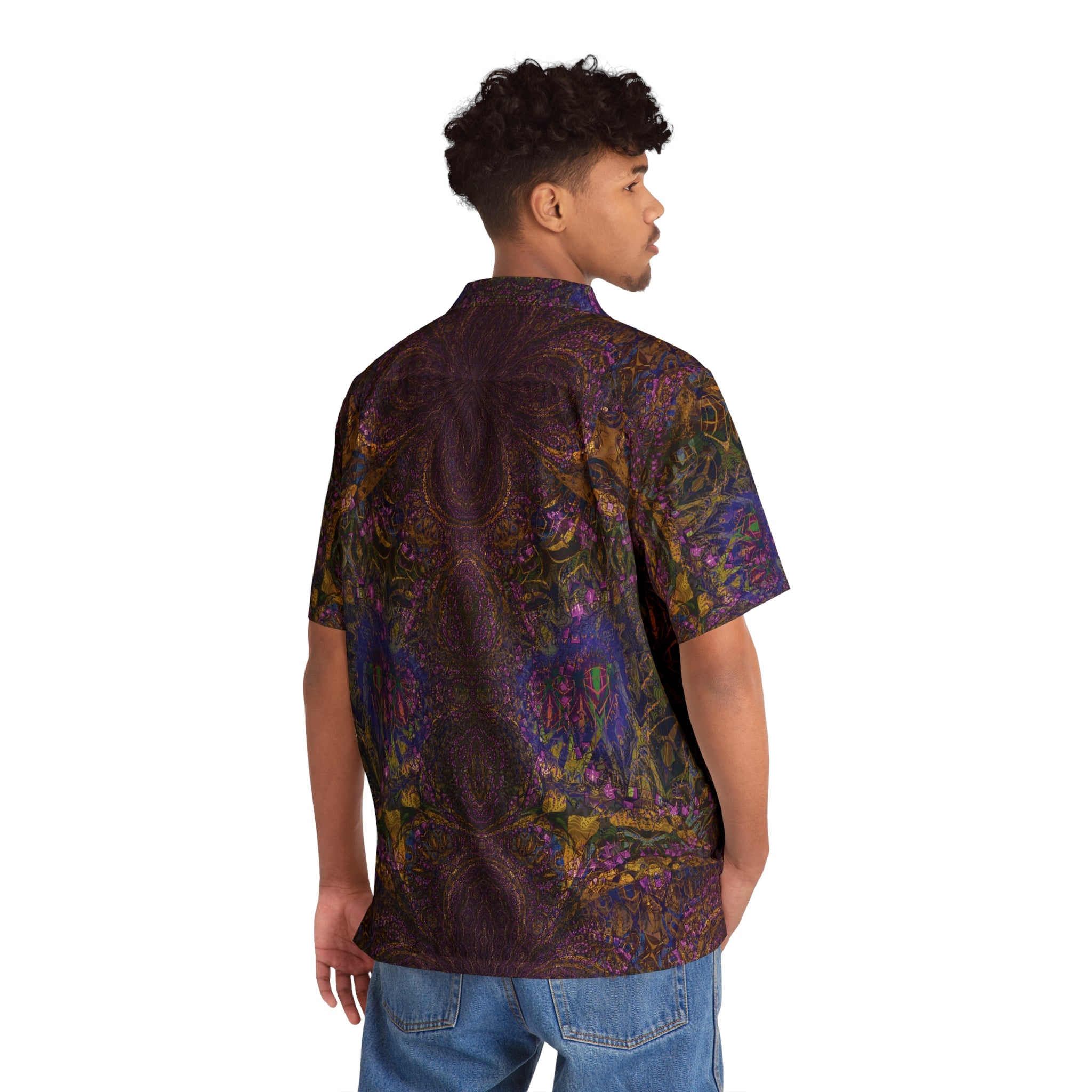 Hawaiian Shirt - Love Light Fractals No.10