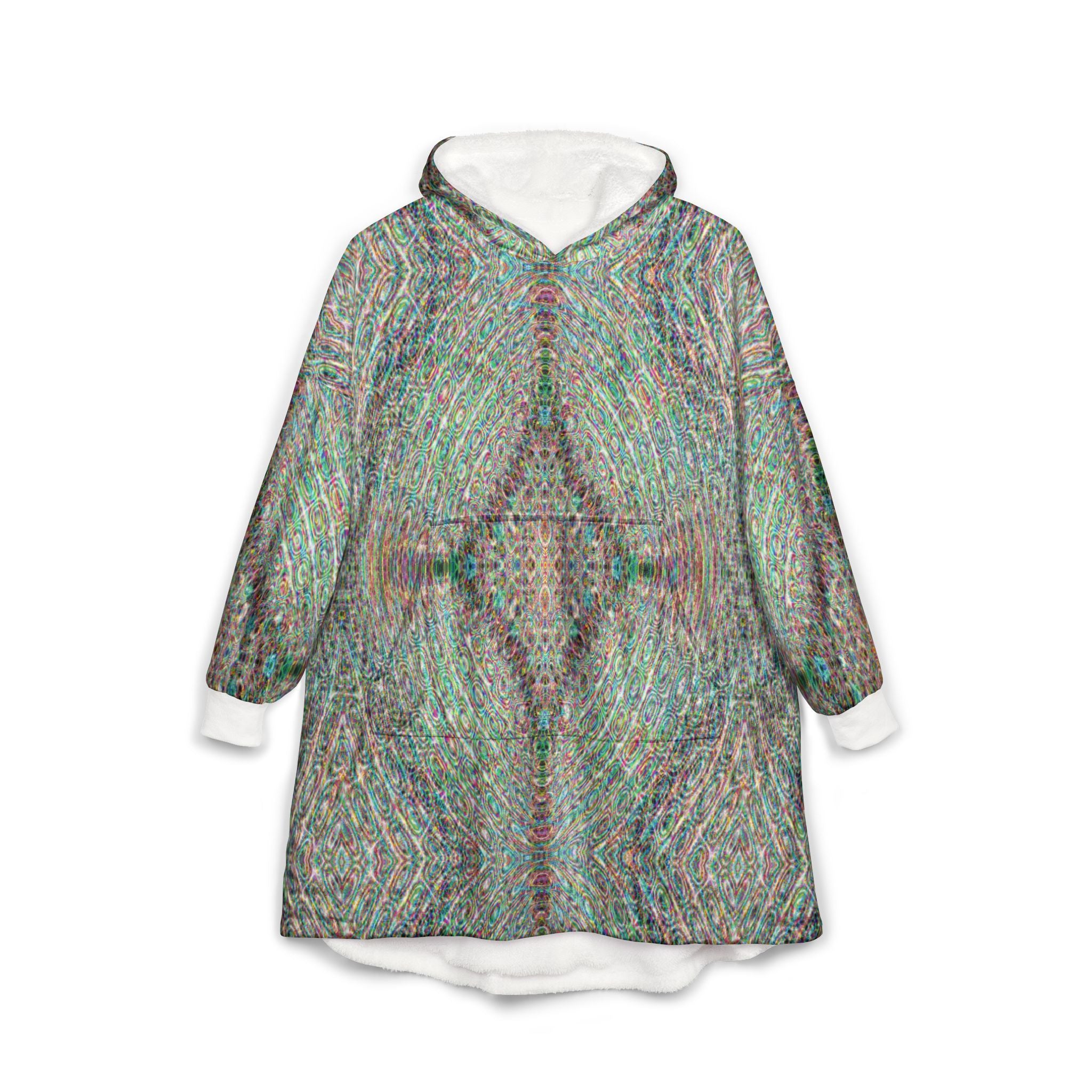 Unisex Hooded Blanket - DMT Seer No. 14