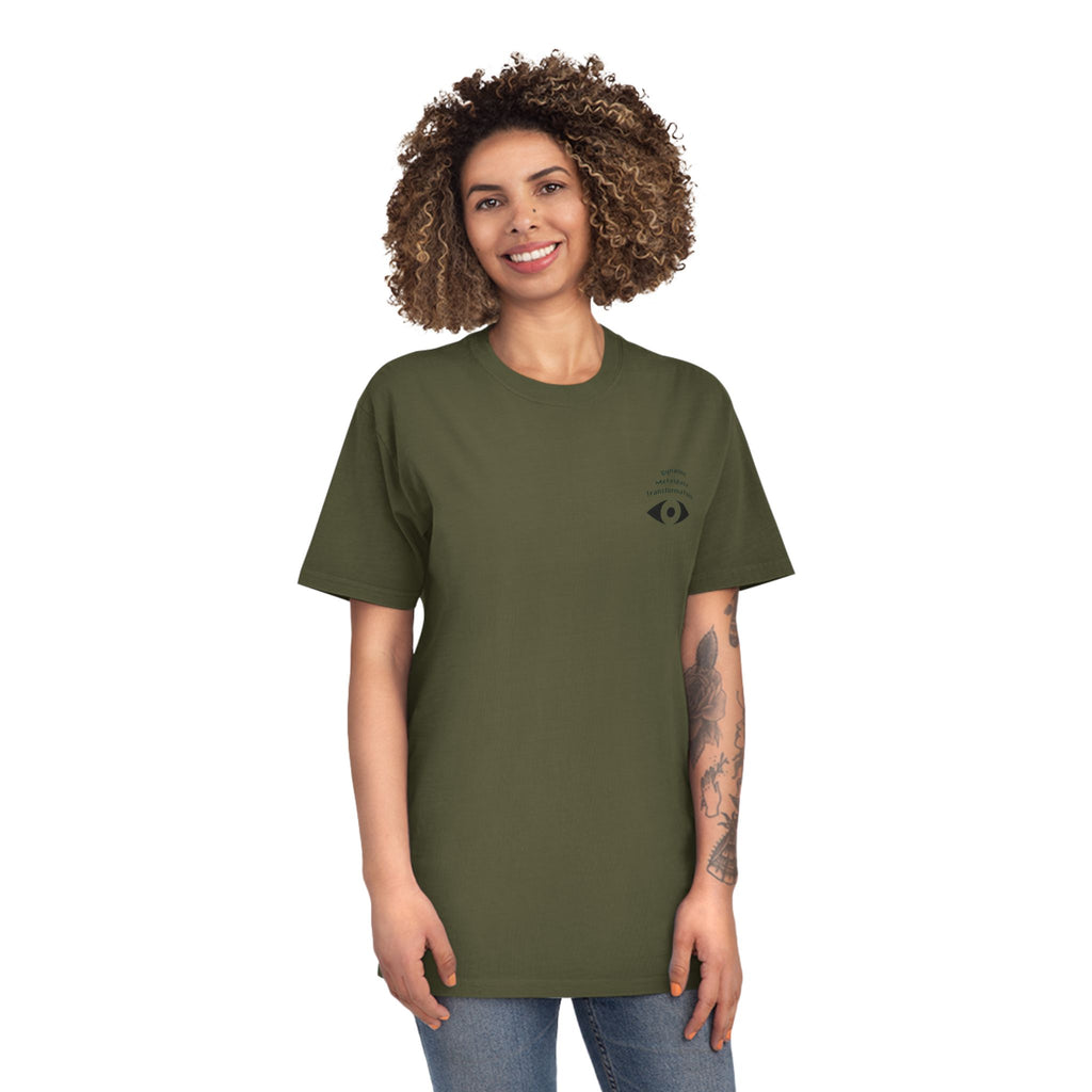 Unisex Faded Shirt (Back) - DMT Seer No.1
