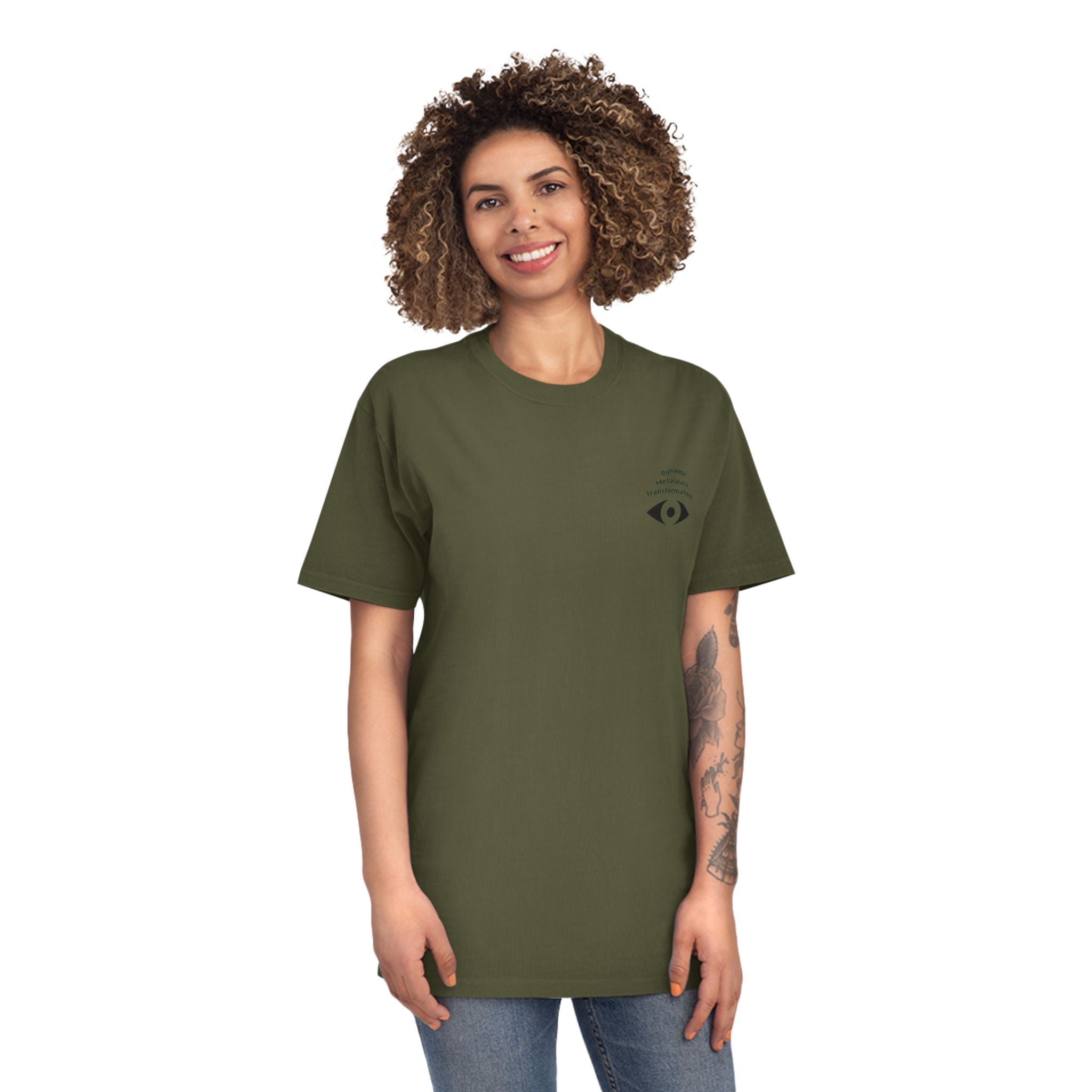 Unisex Faded Shirt (Back) - DMT Seer No.1
